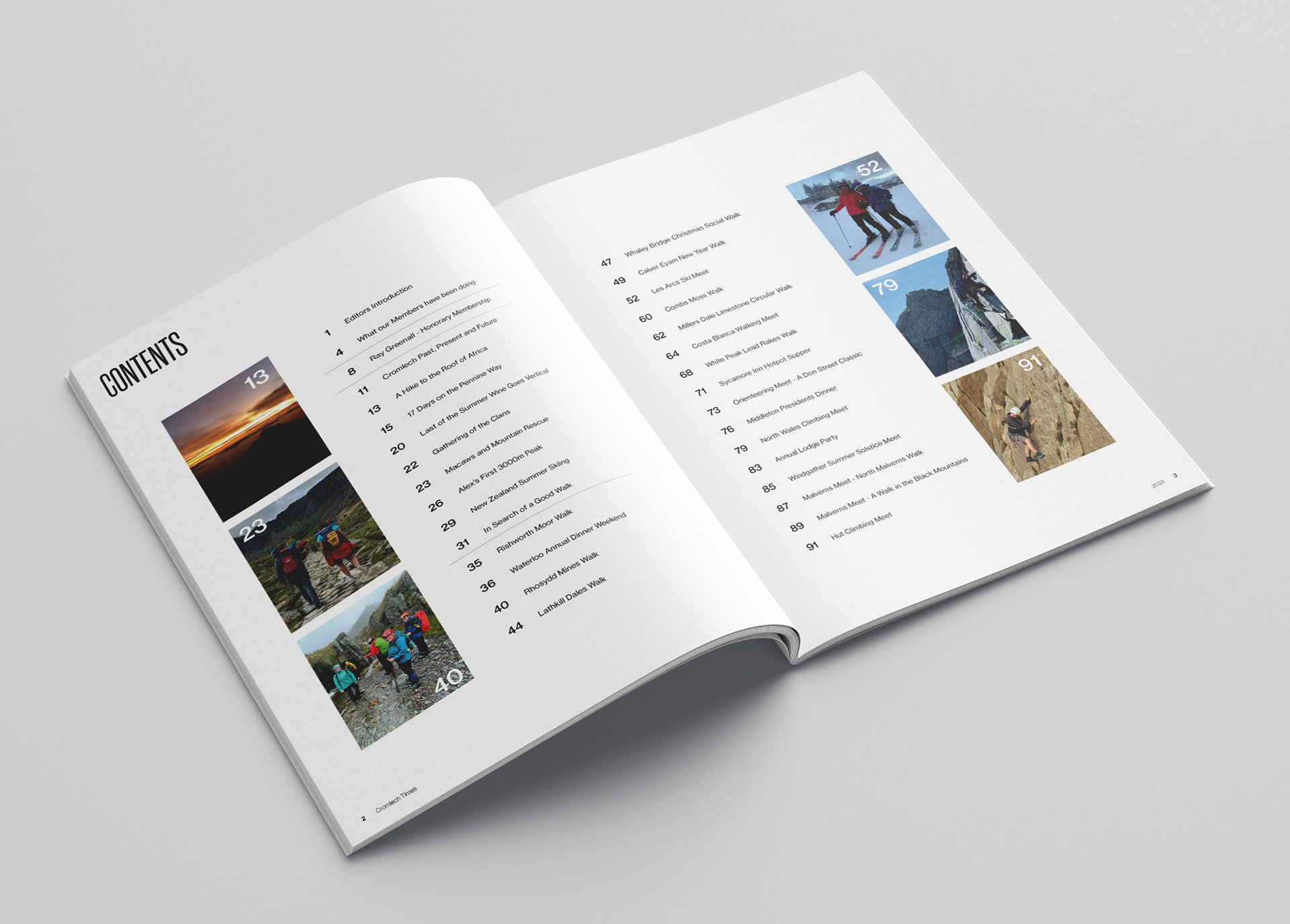 Contents Page