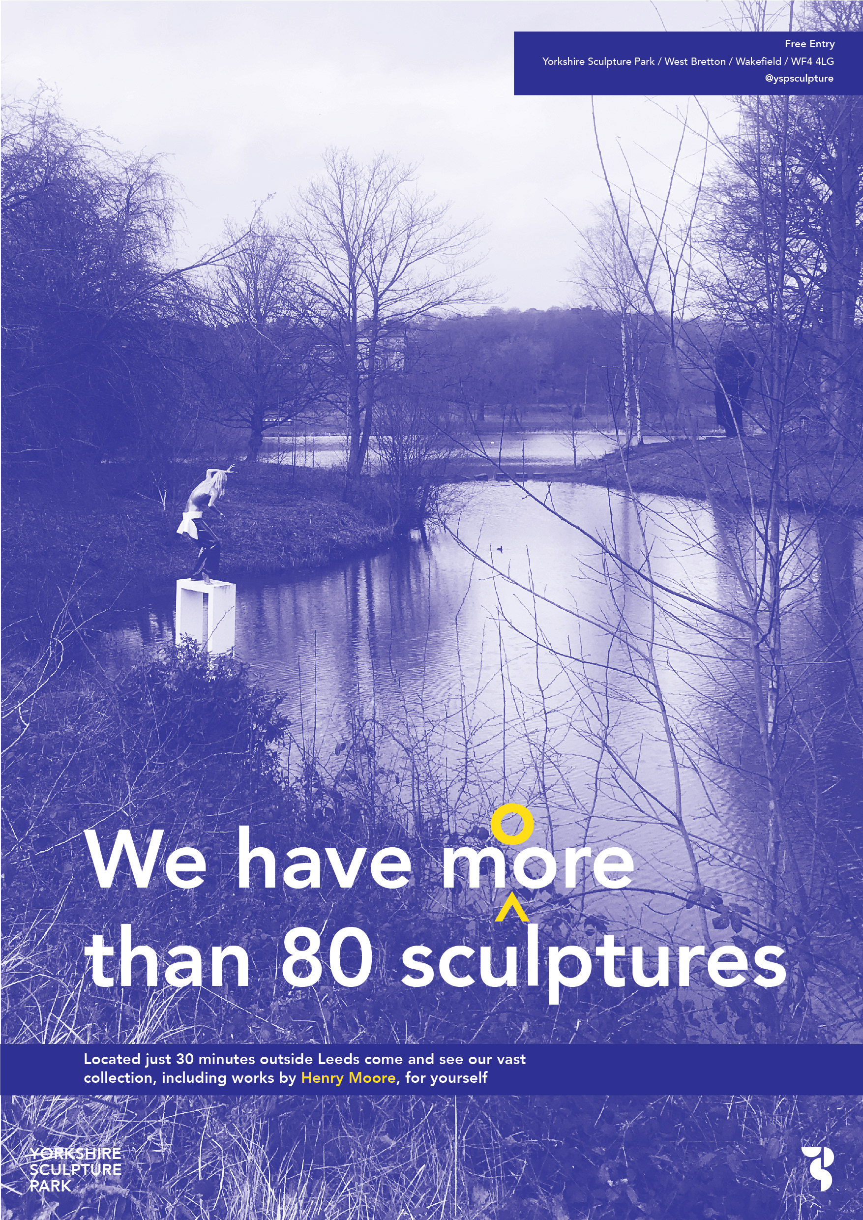 Alternative copy-led poster