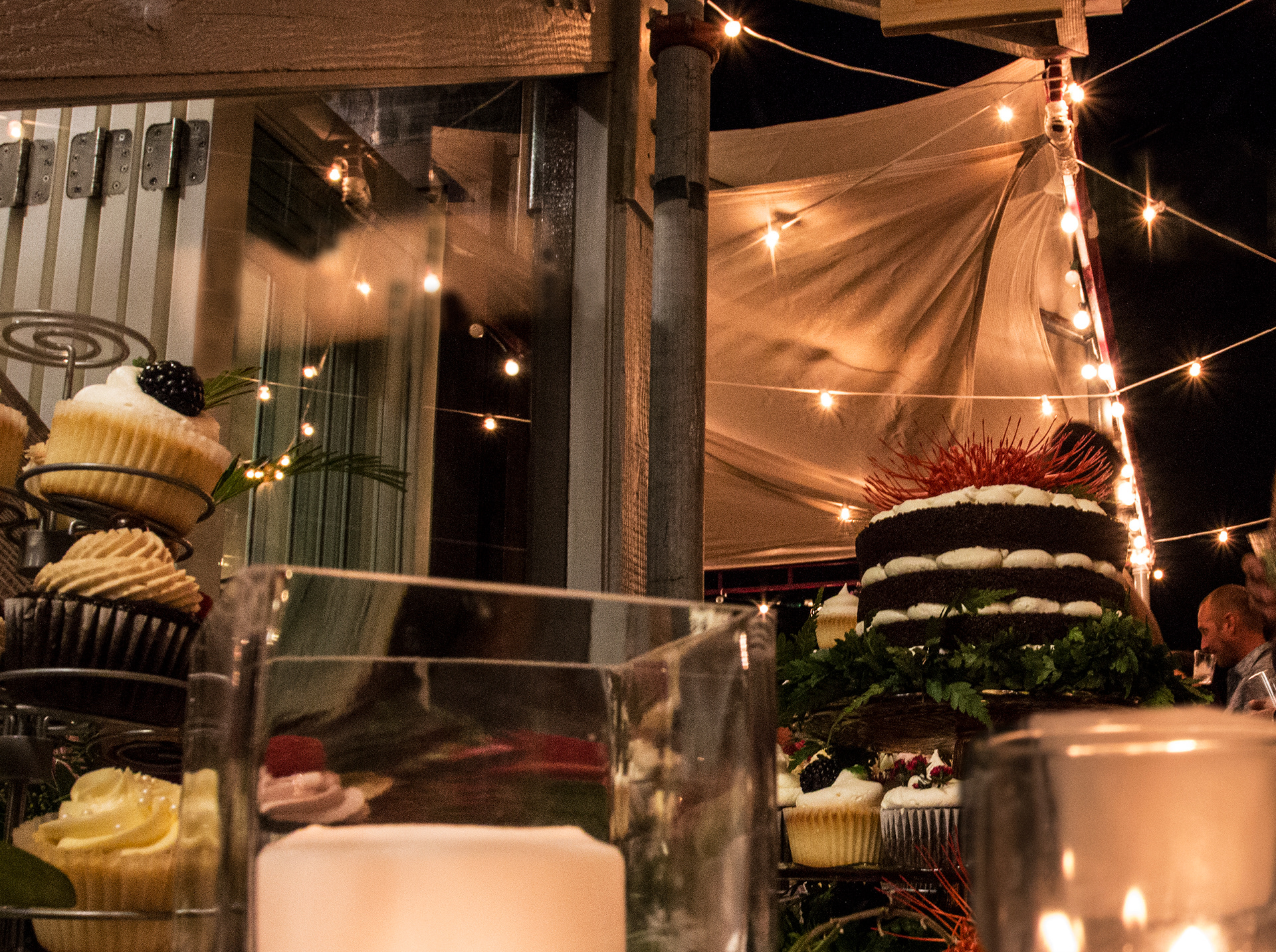 Wedding decor, venue shoot, Daylight Mind cafe, Hawaii.