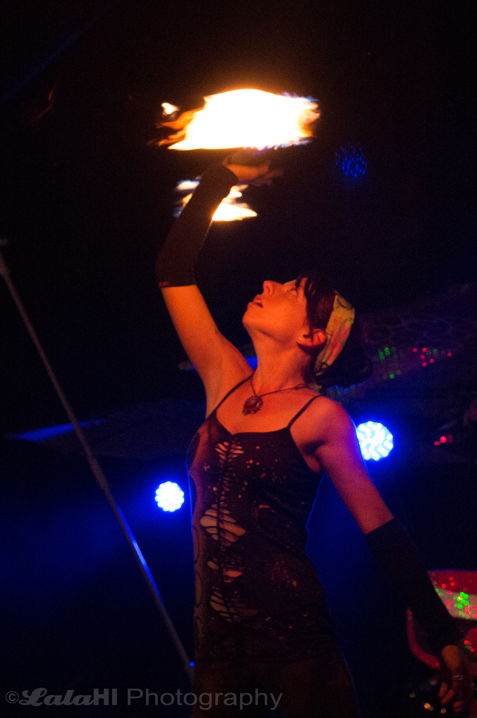 Spun Out Fire Productions at a music festival in Liberty, PA.