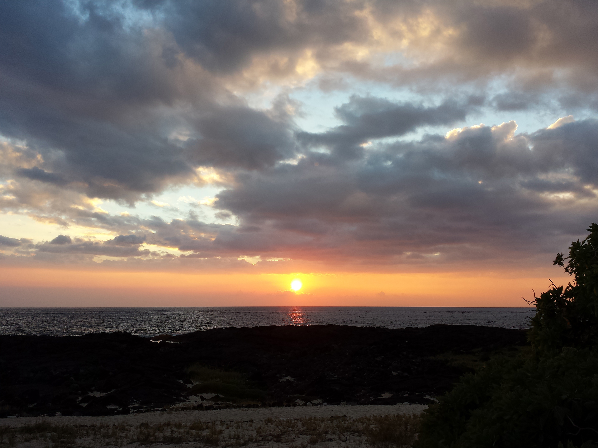 Sunset, Kona HI.