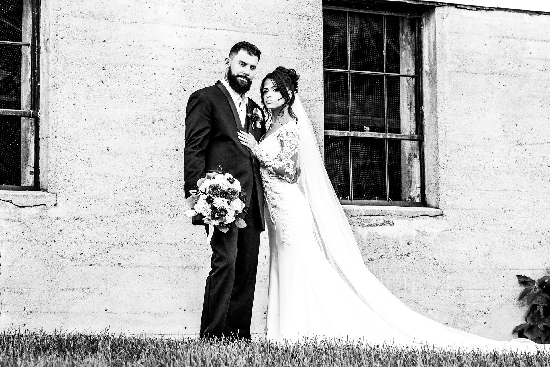Classic couple at The Gallagher, Medina NY.