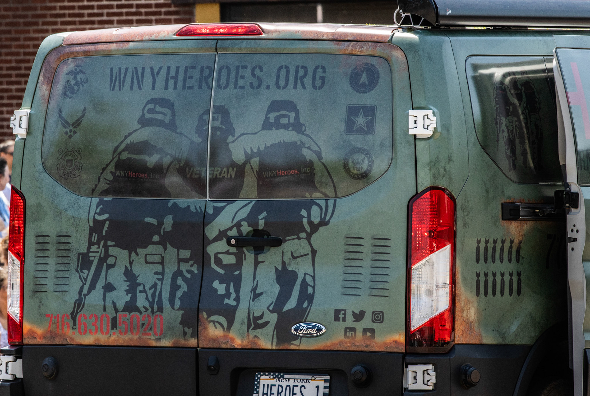 WNY Heroes van, Kenmore NY.
