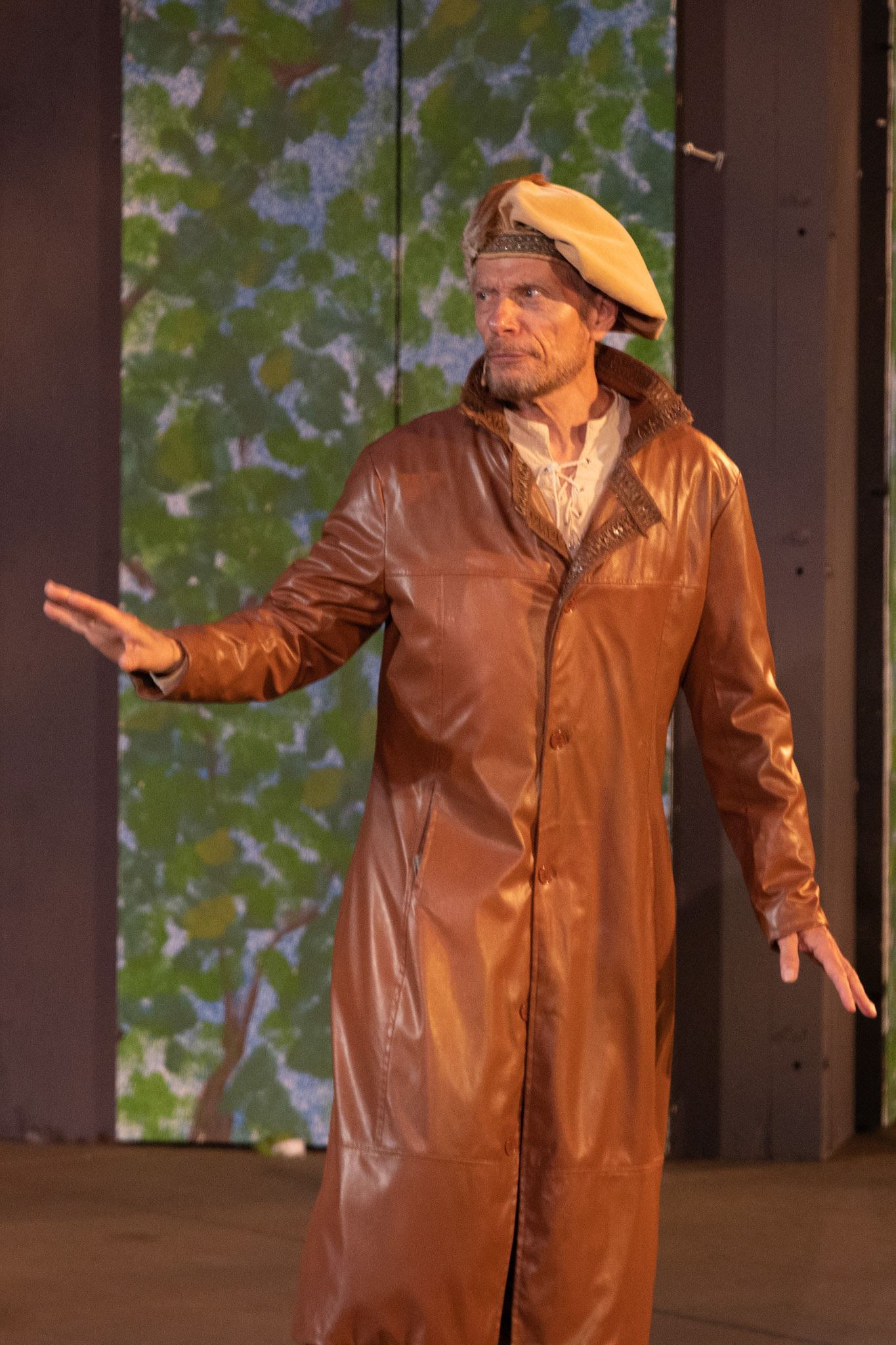 Very rainy Shakespeare in Delaware Park, Buffalo NY.
