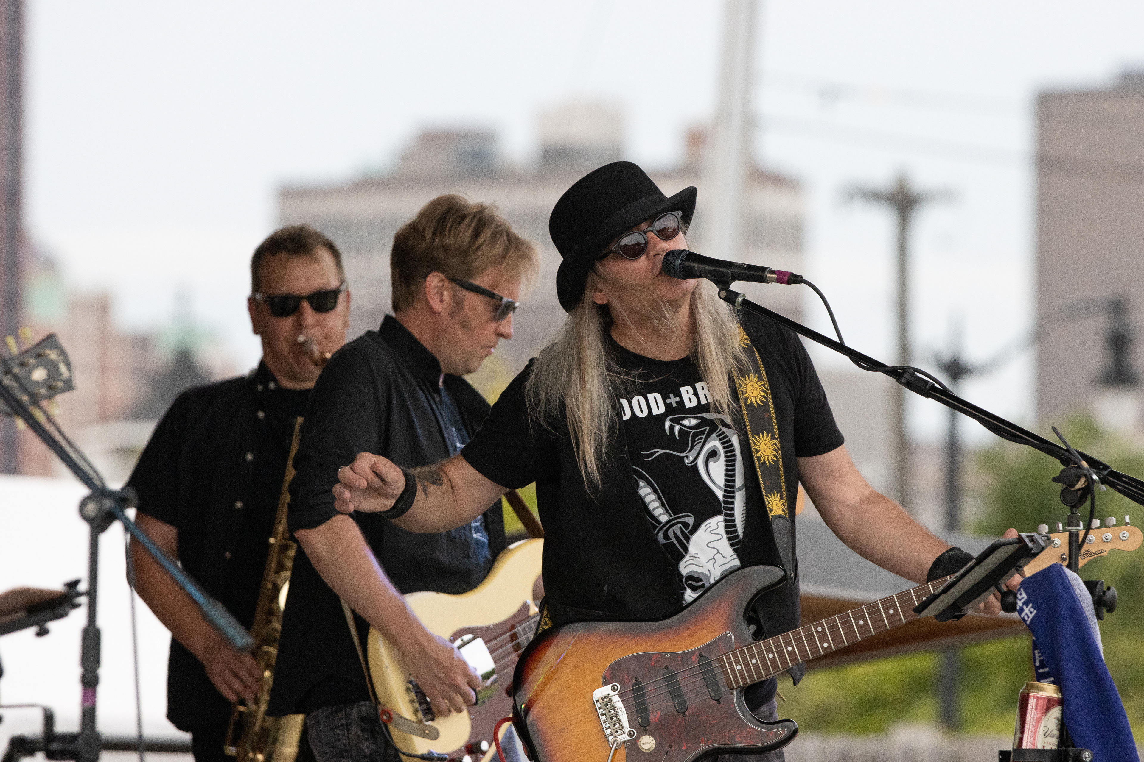Stoneflower outdoor concert at Riverfest Park, Buffalo NY.