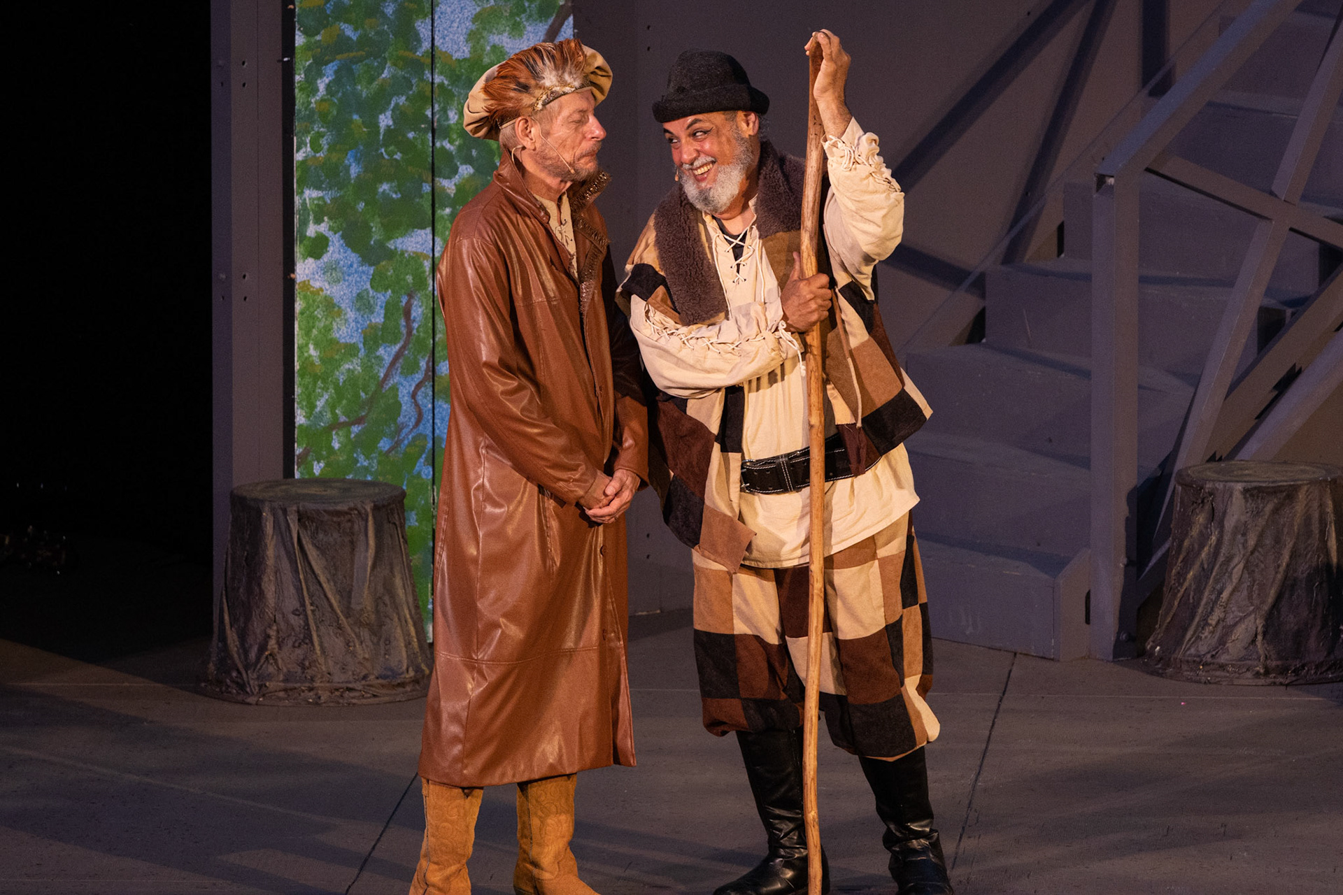Very rainy Shakespeare in Delaware Park, Buffalo NY.