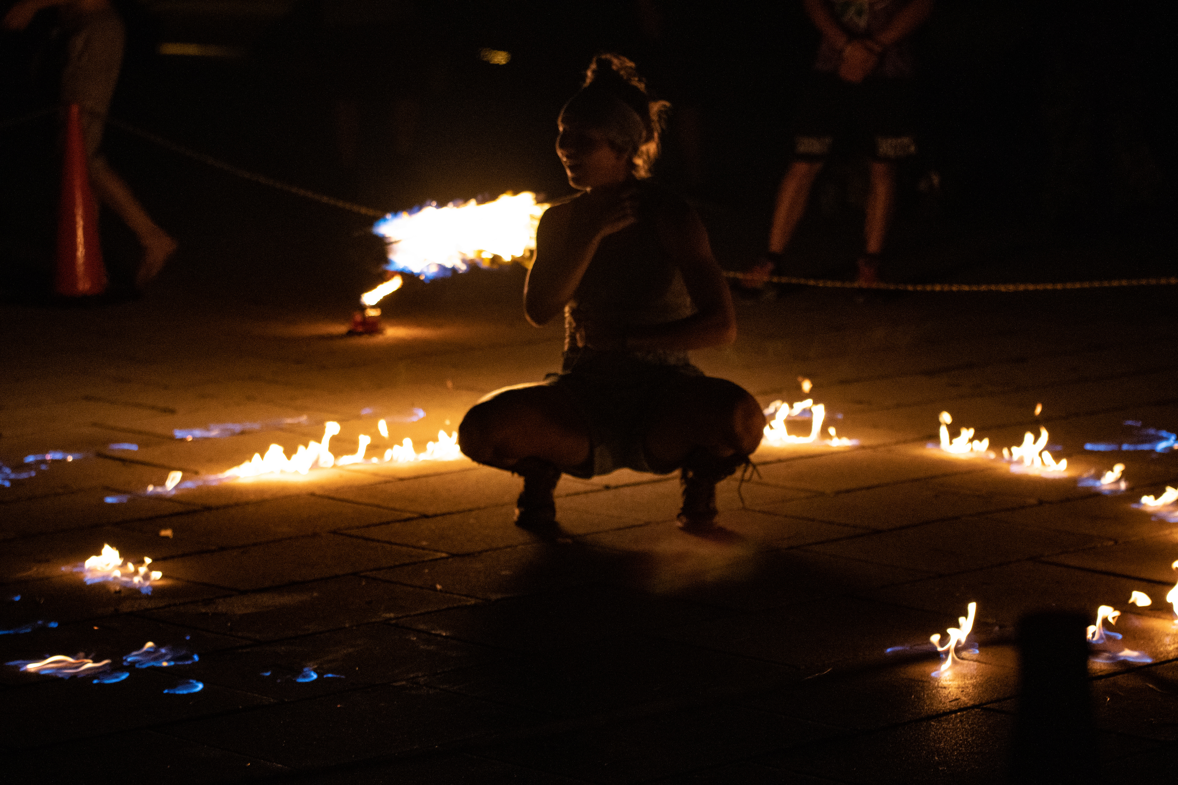 Flow Jam in Delaware Park, Buffalo NY.