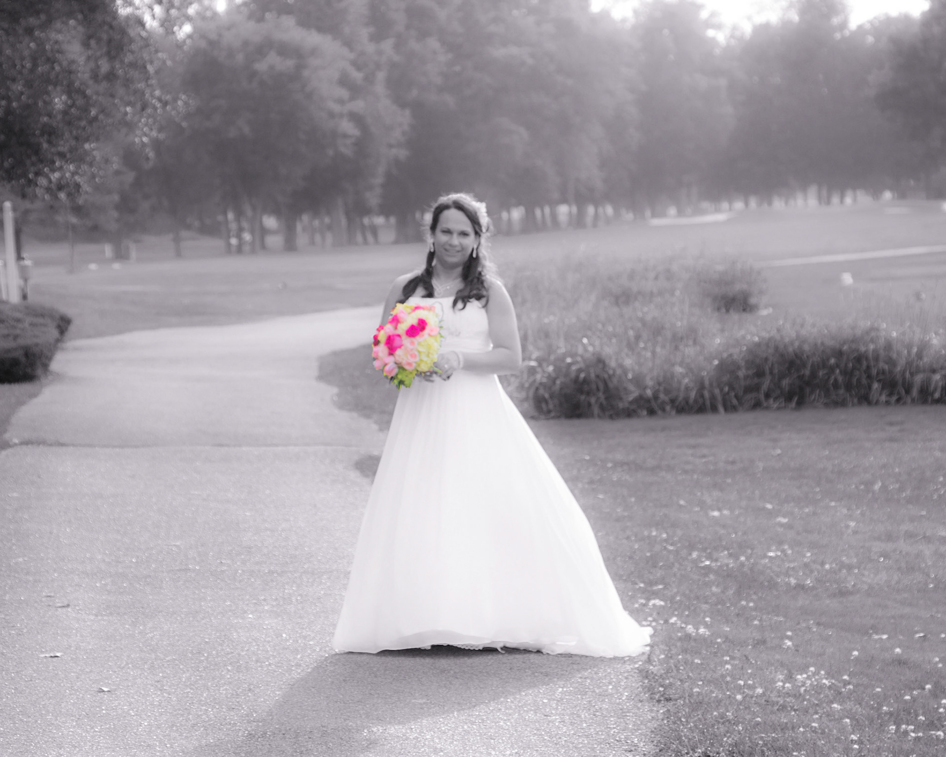 Bride, Country Club in Hamburg, NY.