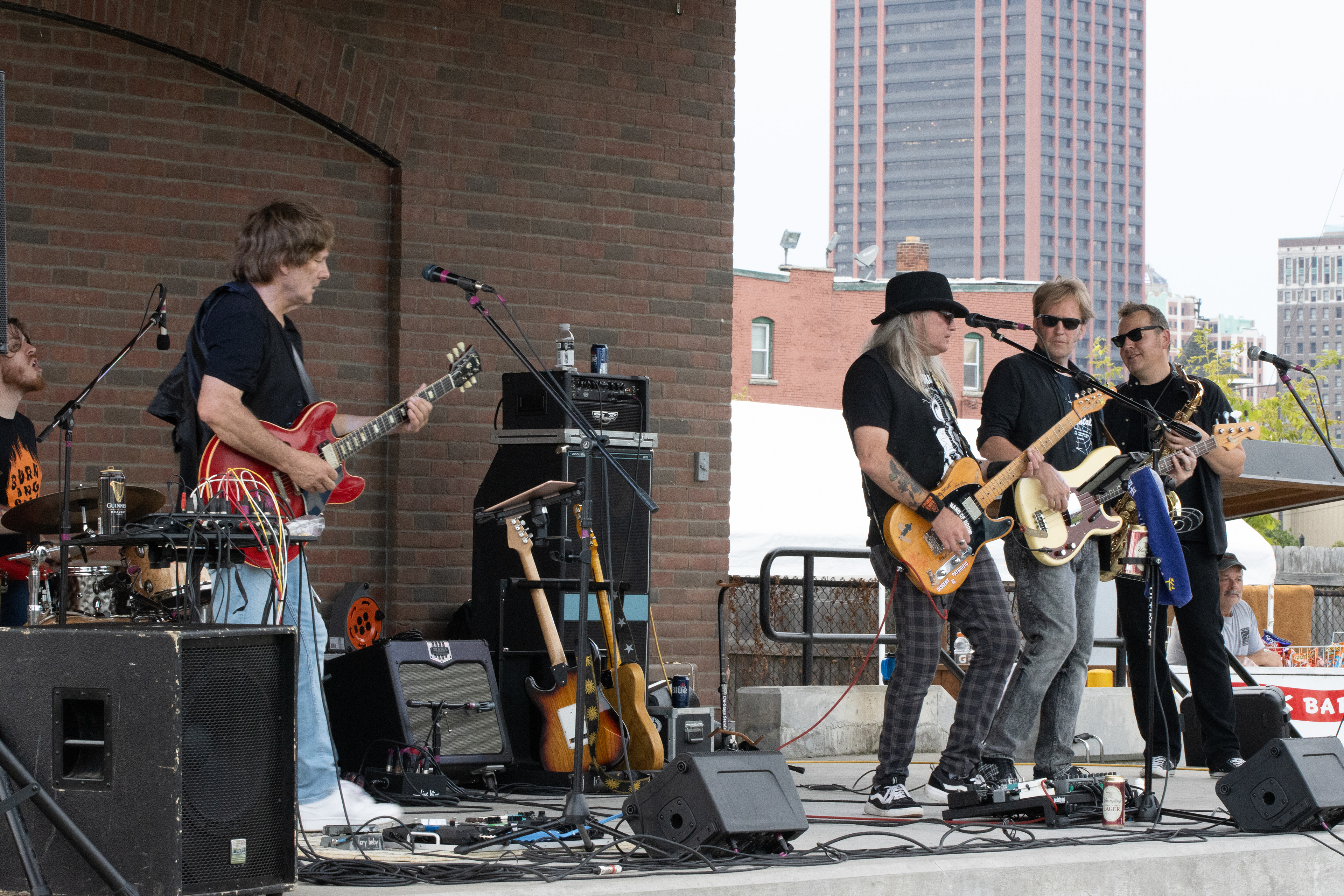 Stoneflower outdoor concert at Riverfest Park, Buffalo NY.