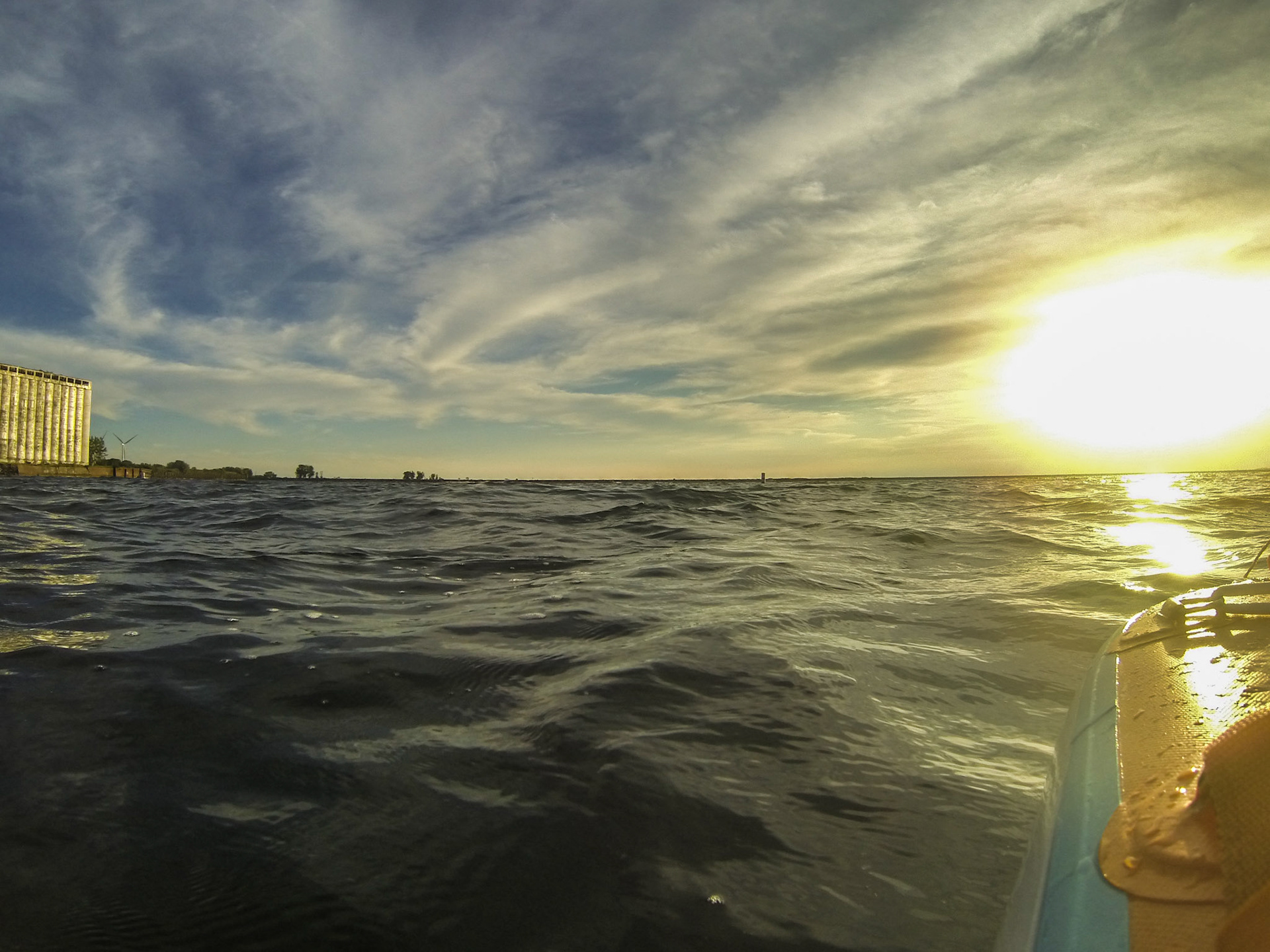 GoPro SUP photos off Gallagher Beach, Buffalo NY.