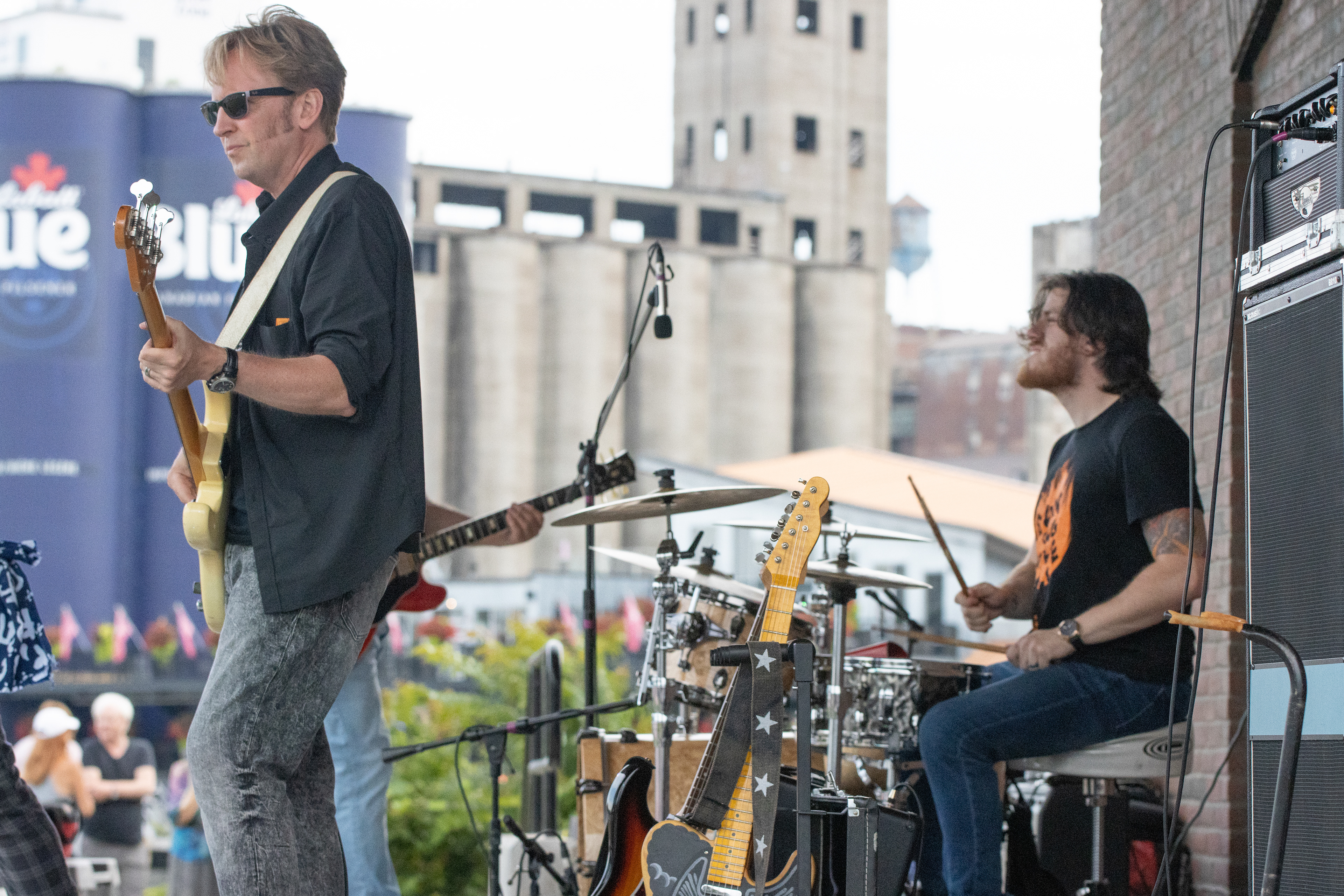 Stoneflower outdoor concert at Riverfest Park, Buffalo NY.