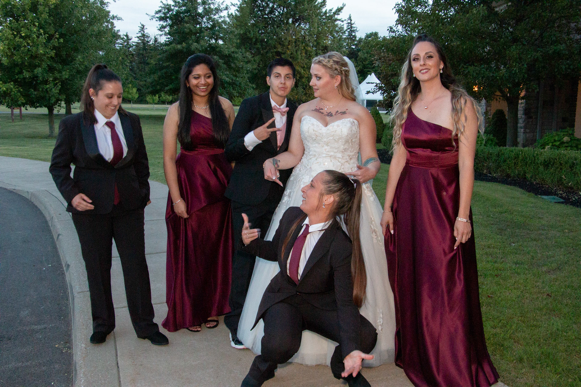 Wedding at Avanti Mansion, Hamburg, NY, party.