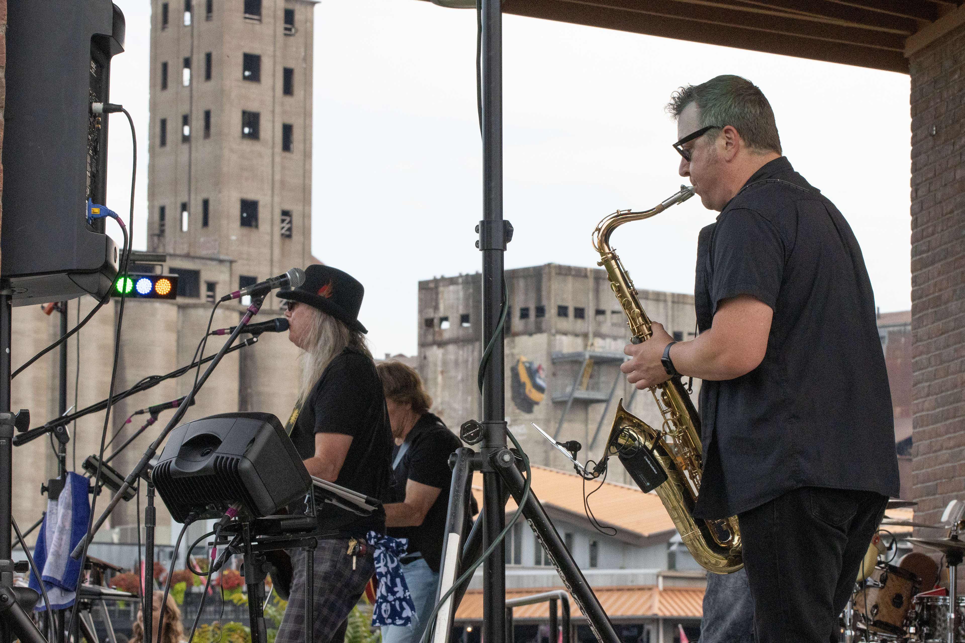 Stoneflower outdoor concert at Riverfest Park, Buffalo NY.