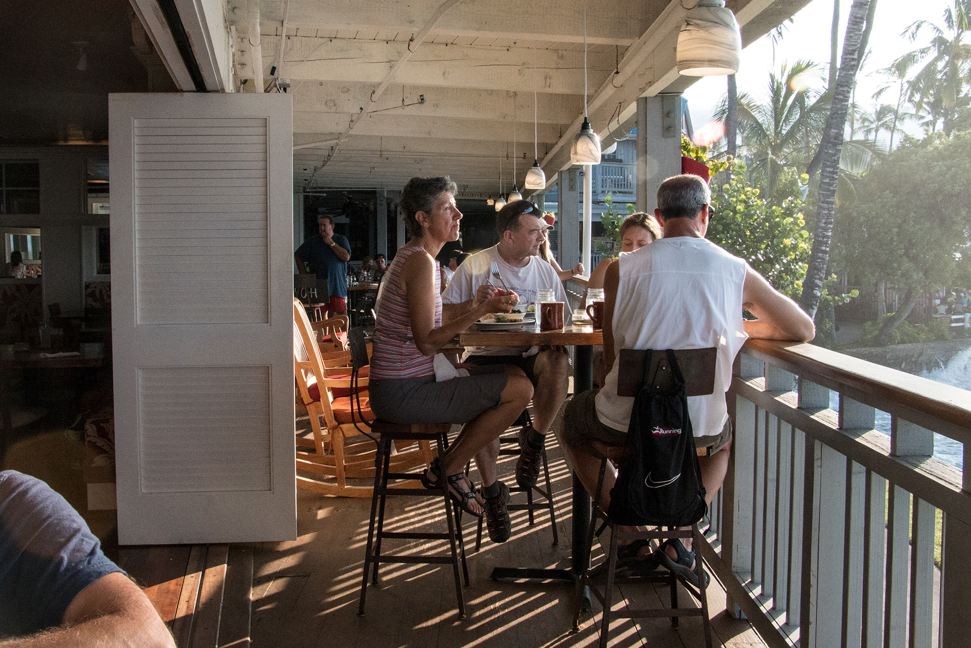 Full day coverage of Iron Man World Championships in Kona, HI for Daylight Mind.