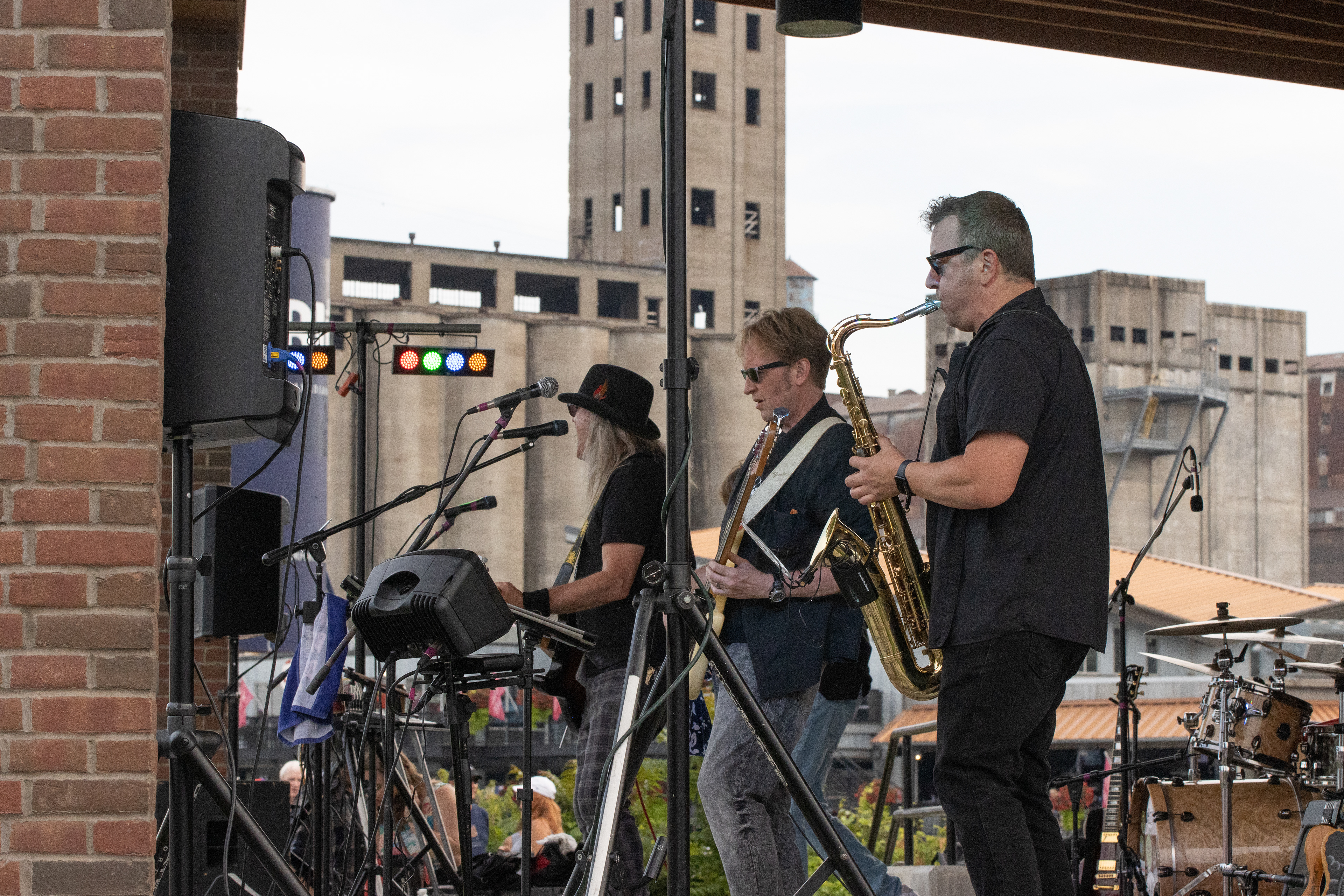 Stoneflower outdoor concert at Riverfest Park, Buffalo NY.