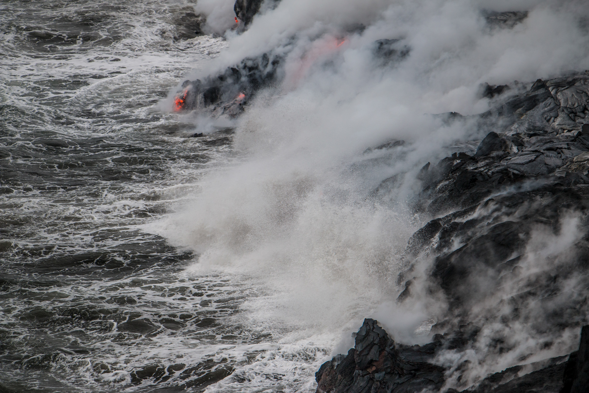 My bike ride to 61g lava flow, Kalapana HI.