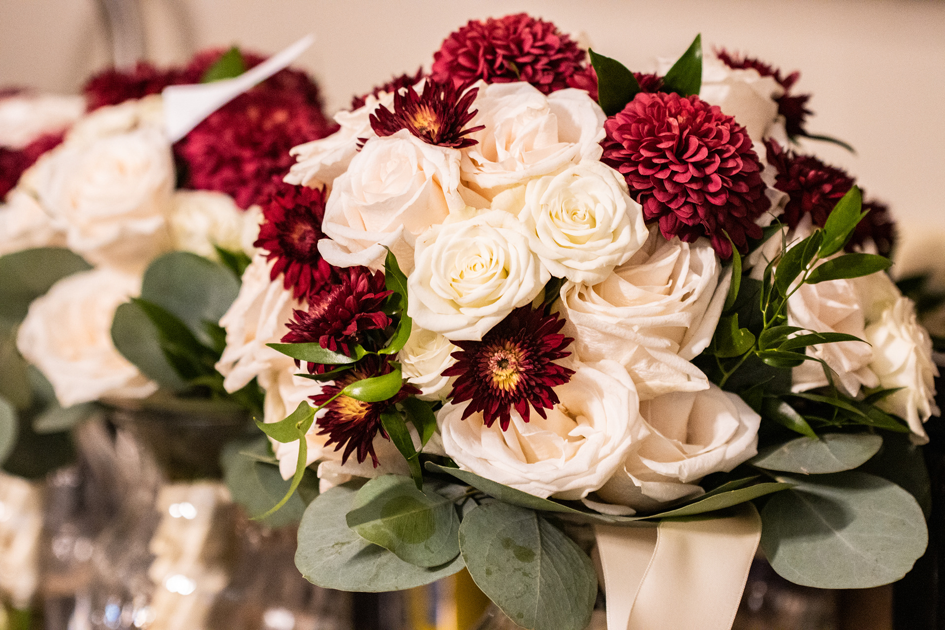 Fall bouquets at The Gallagher, Medina NY.