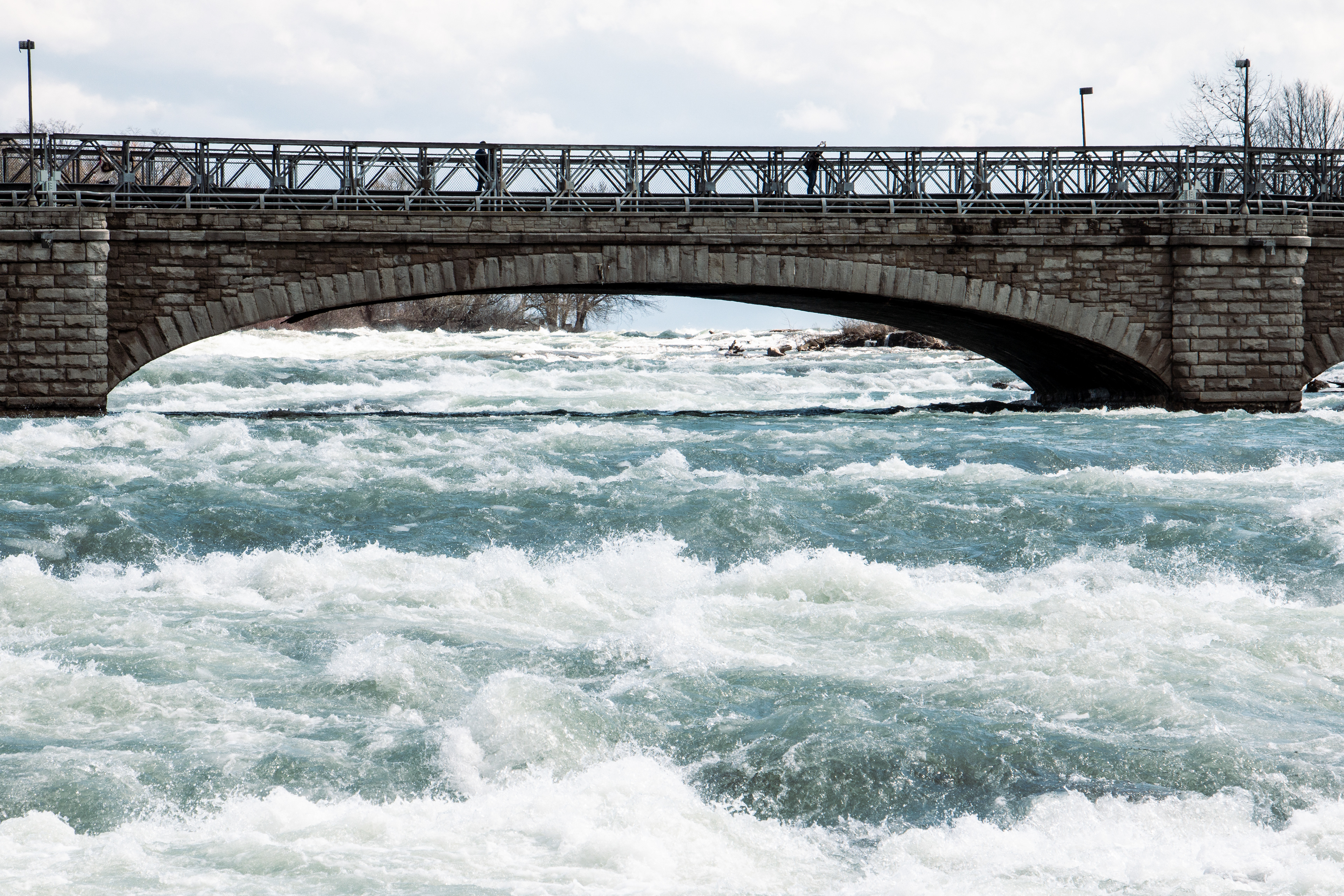 Rapids of Niagara Fall NY.