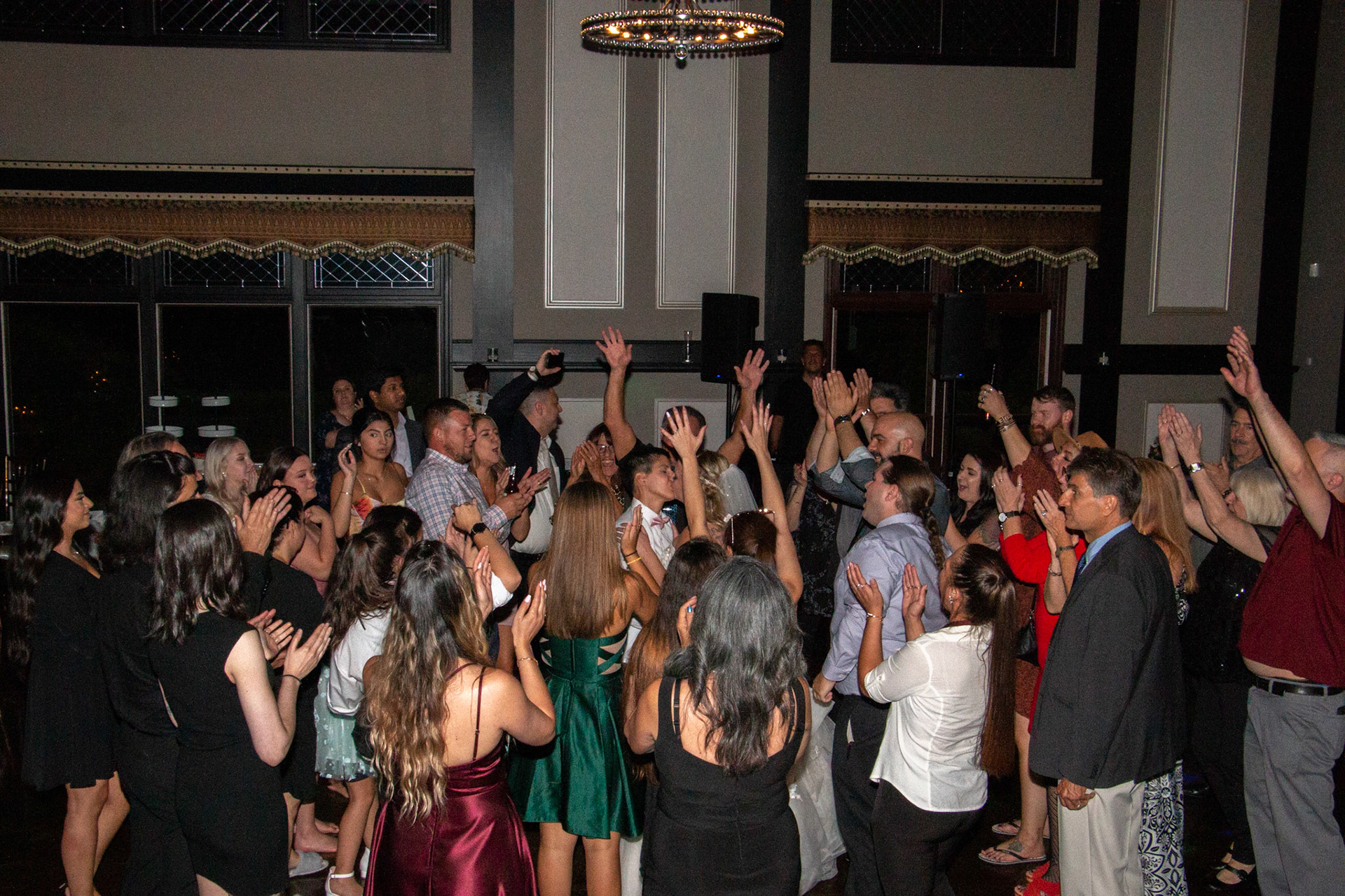 Wedding reception at Avanti Mansion, Hamburg, NY.