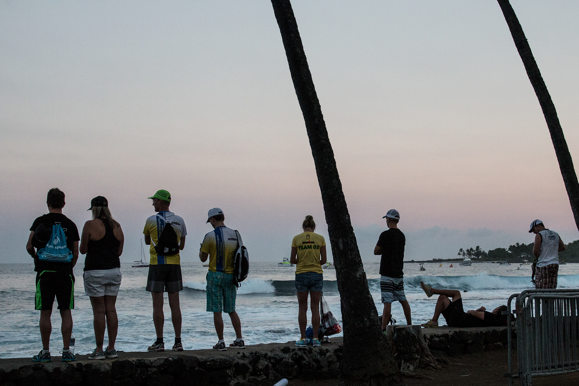 Full day coverage of Iron Man World Championships in Kona, HI for Daylight Mind.