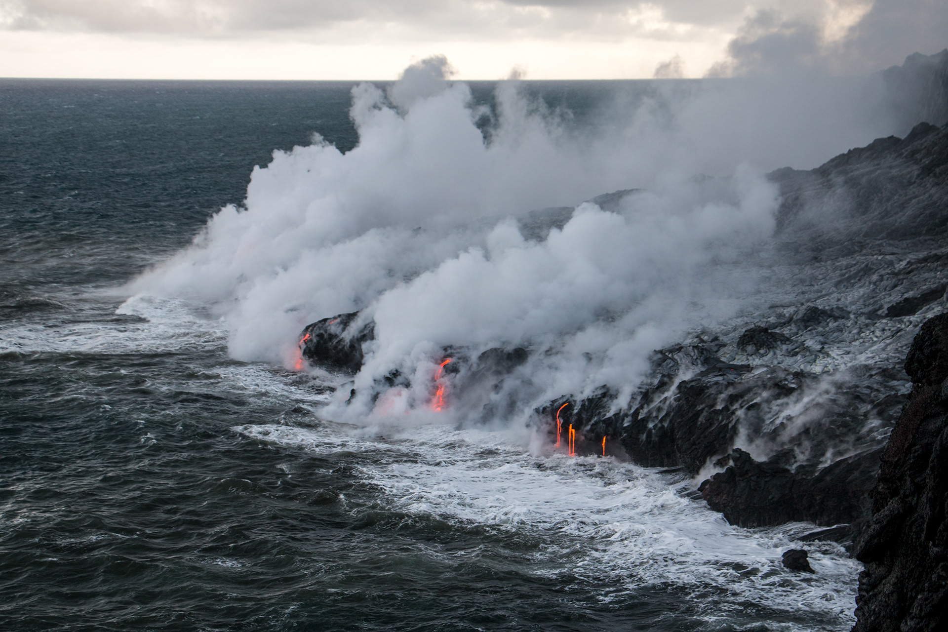 My bike ride to 61g lava flow, Kalapana HI.