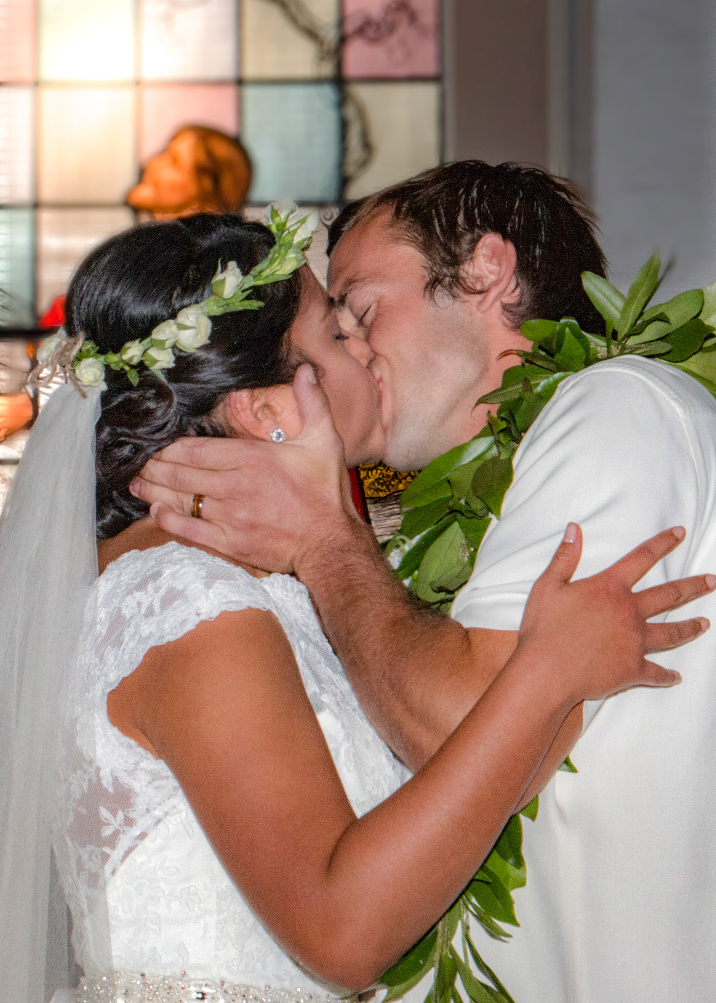 Wedding Hawaii, couple.