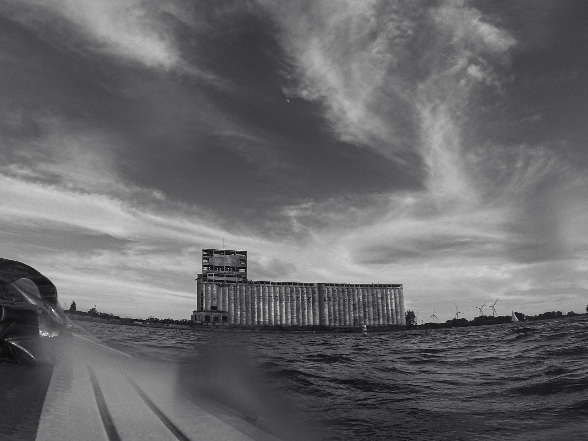 GoPro SUP photos off Gallagher Beach, Buffalo NY.