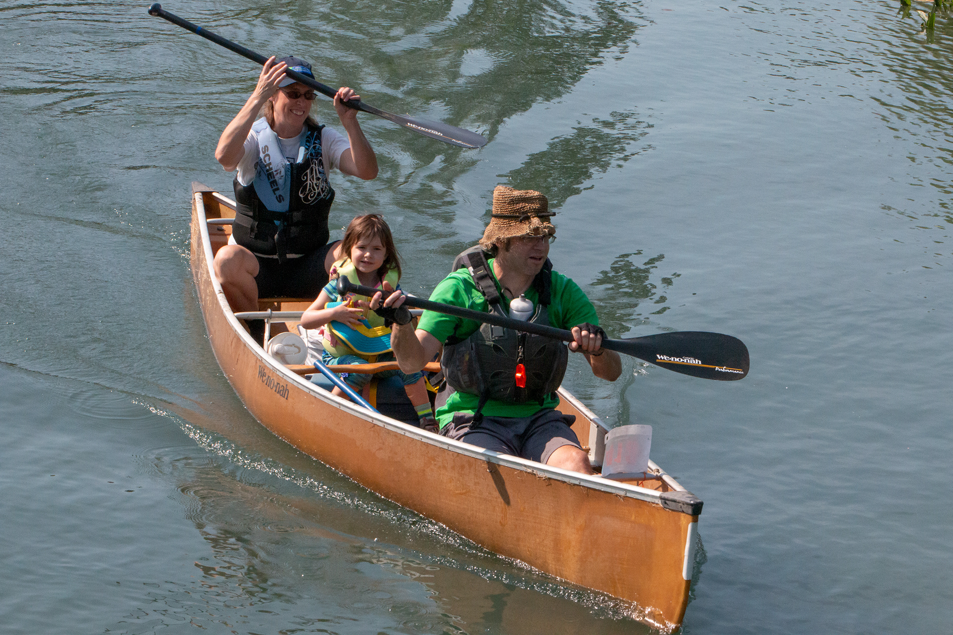 Buffalo Niagara Waterkeeper "Paddles Up" at Beaver Island, NY.