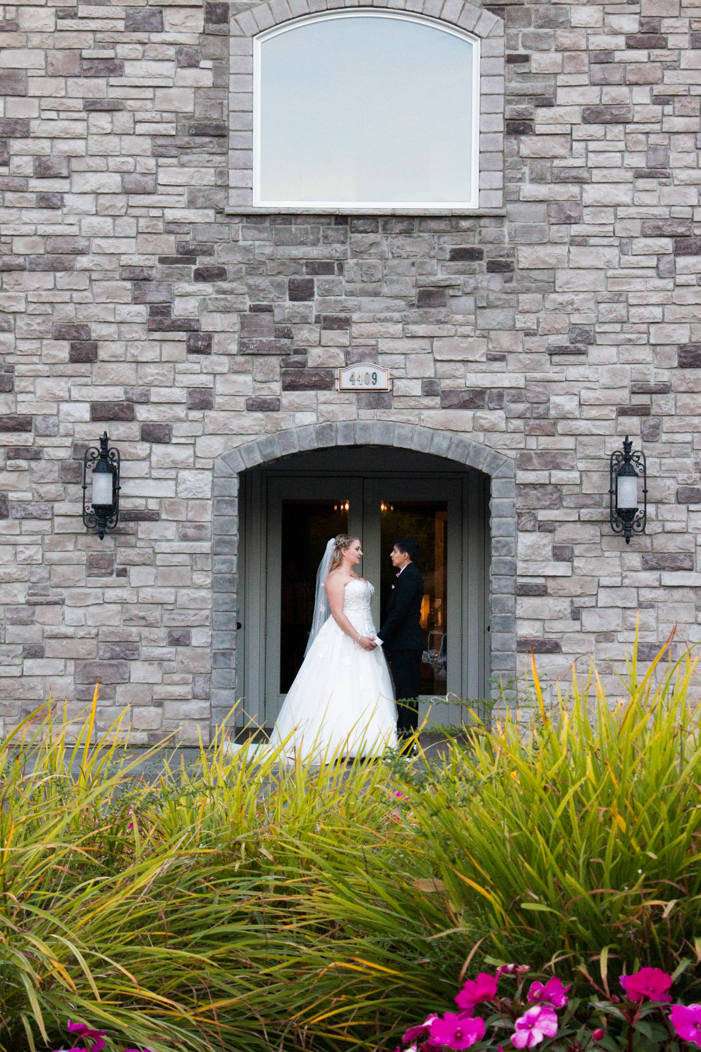 Wedding at Avanti Mansion, Hamburg, NY, bride & bride..