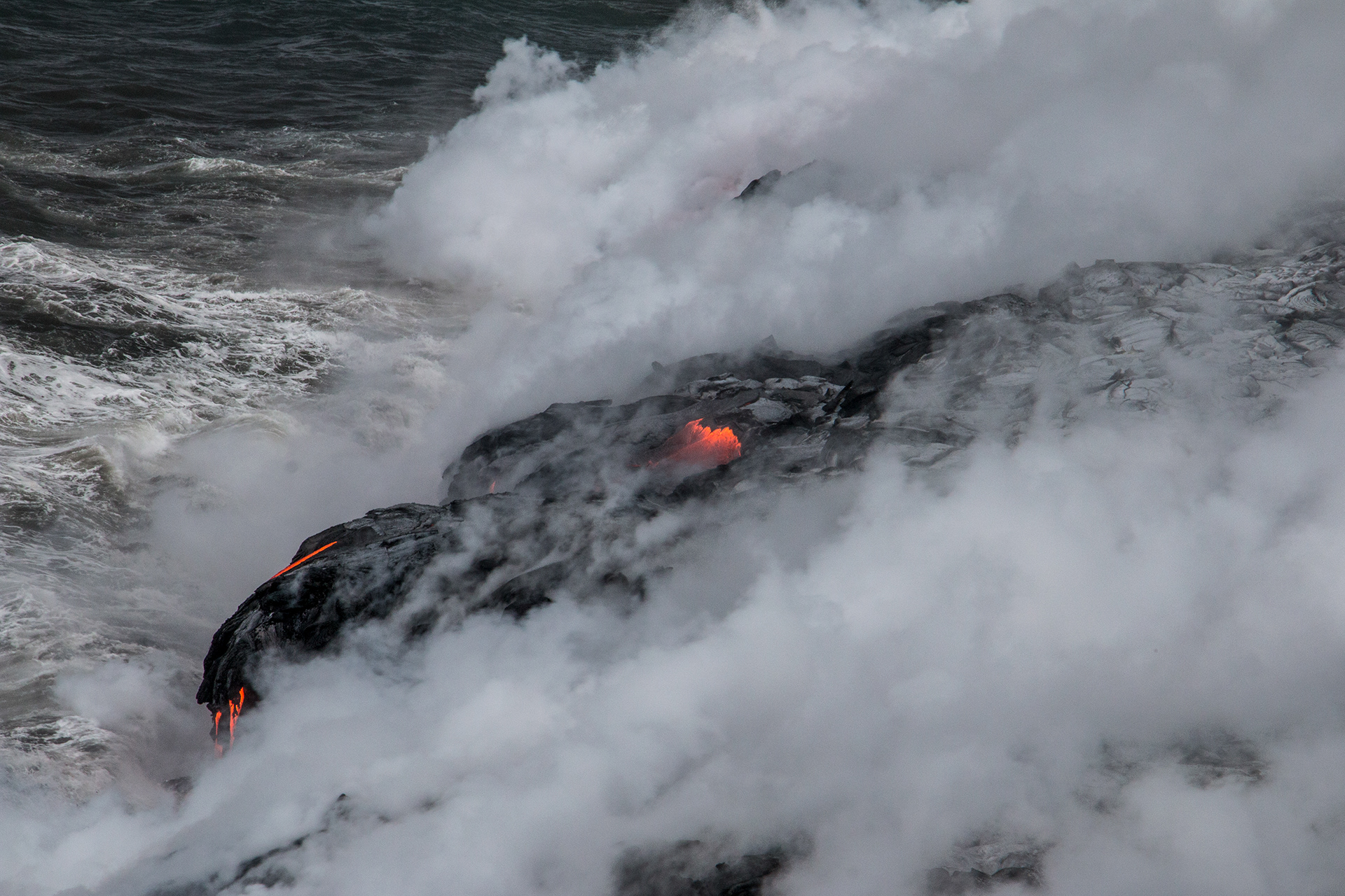 My bike ride to 61g lava flow, Kalapana HI.