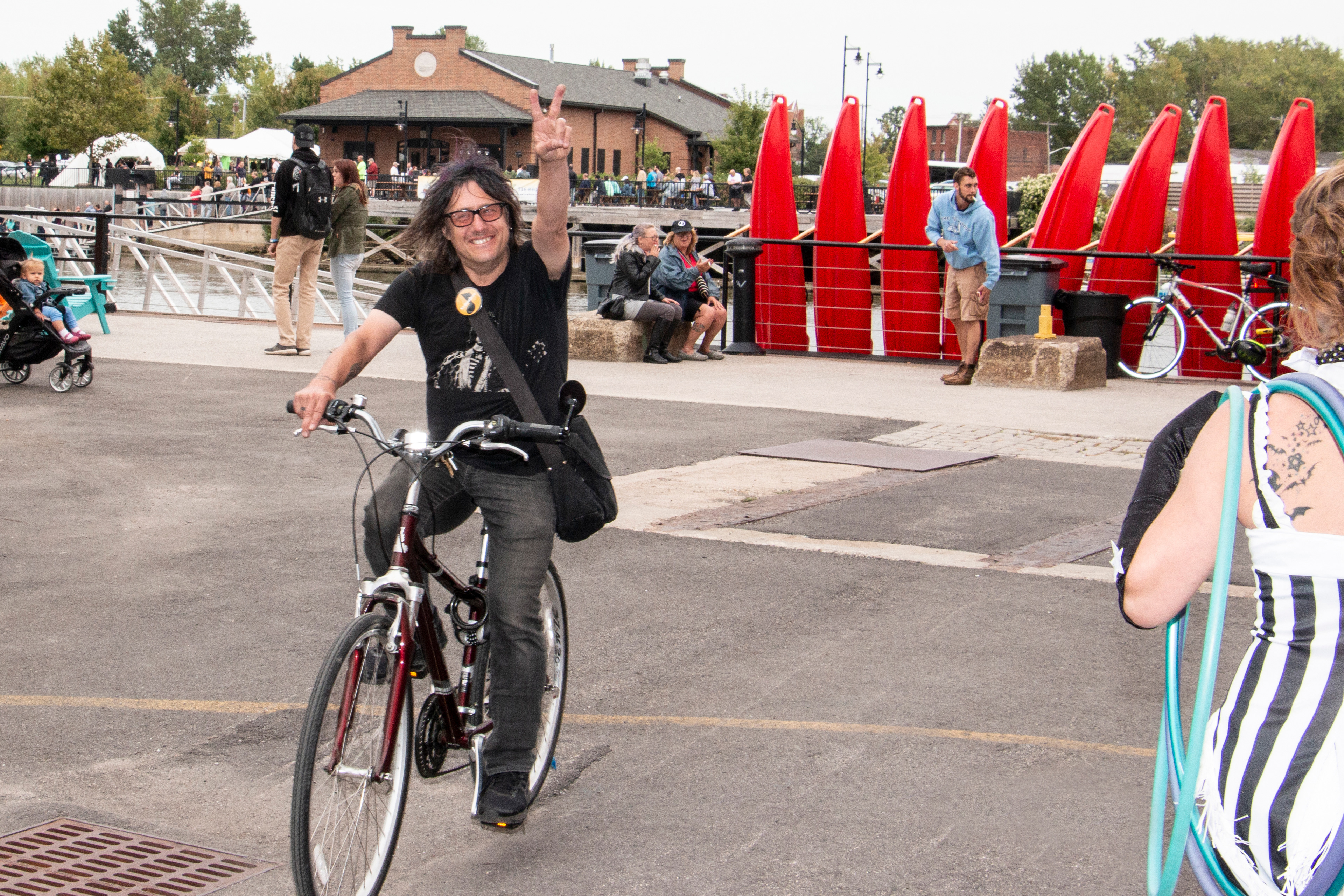 Robbie Tackac, founder of Music Is Art, Riverworks, Buffalo NY.