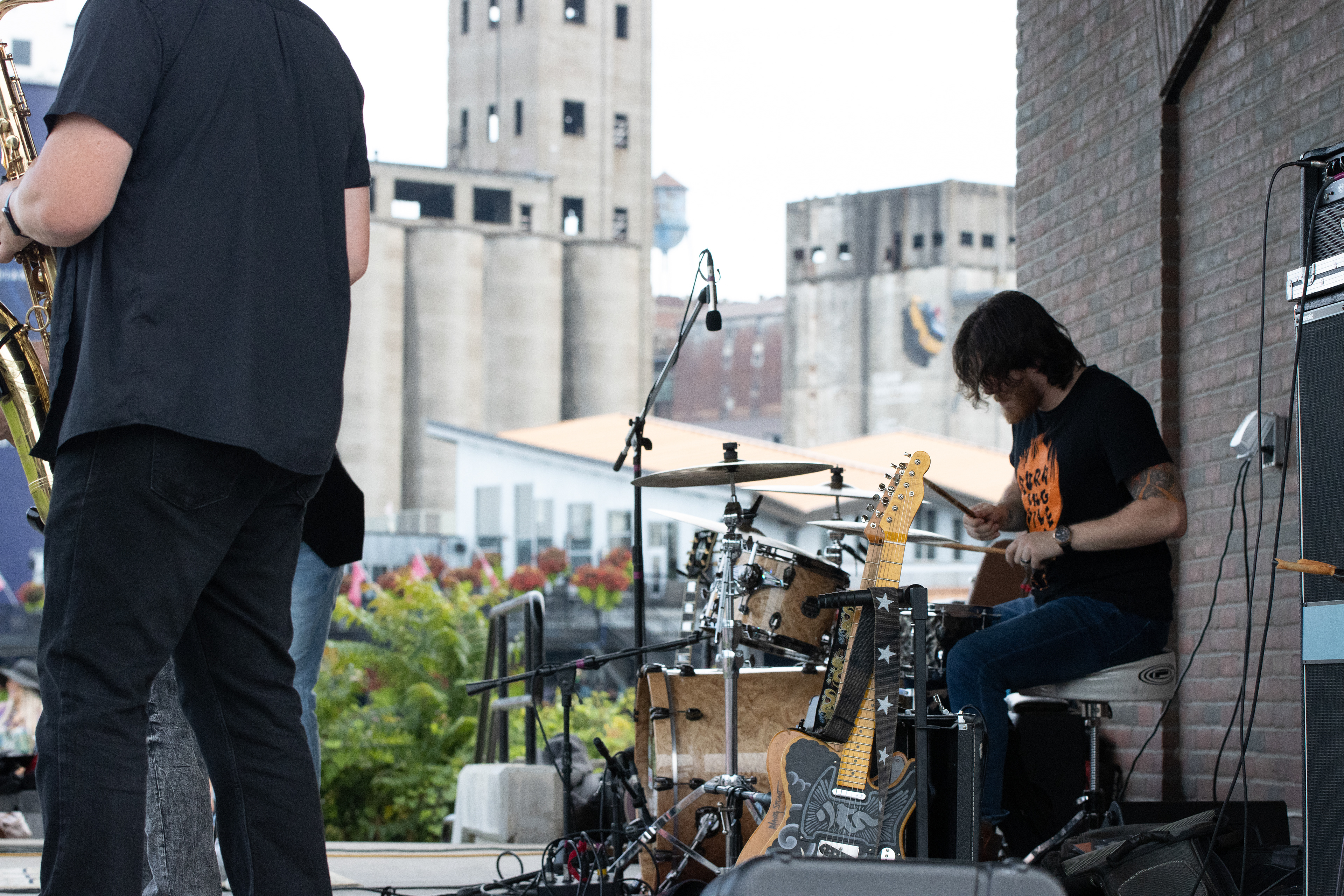 Stoneflower outdoor concert at Riverfest Park, Buffalo NY.