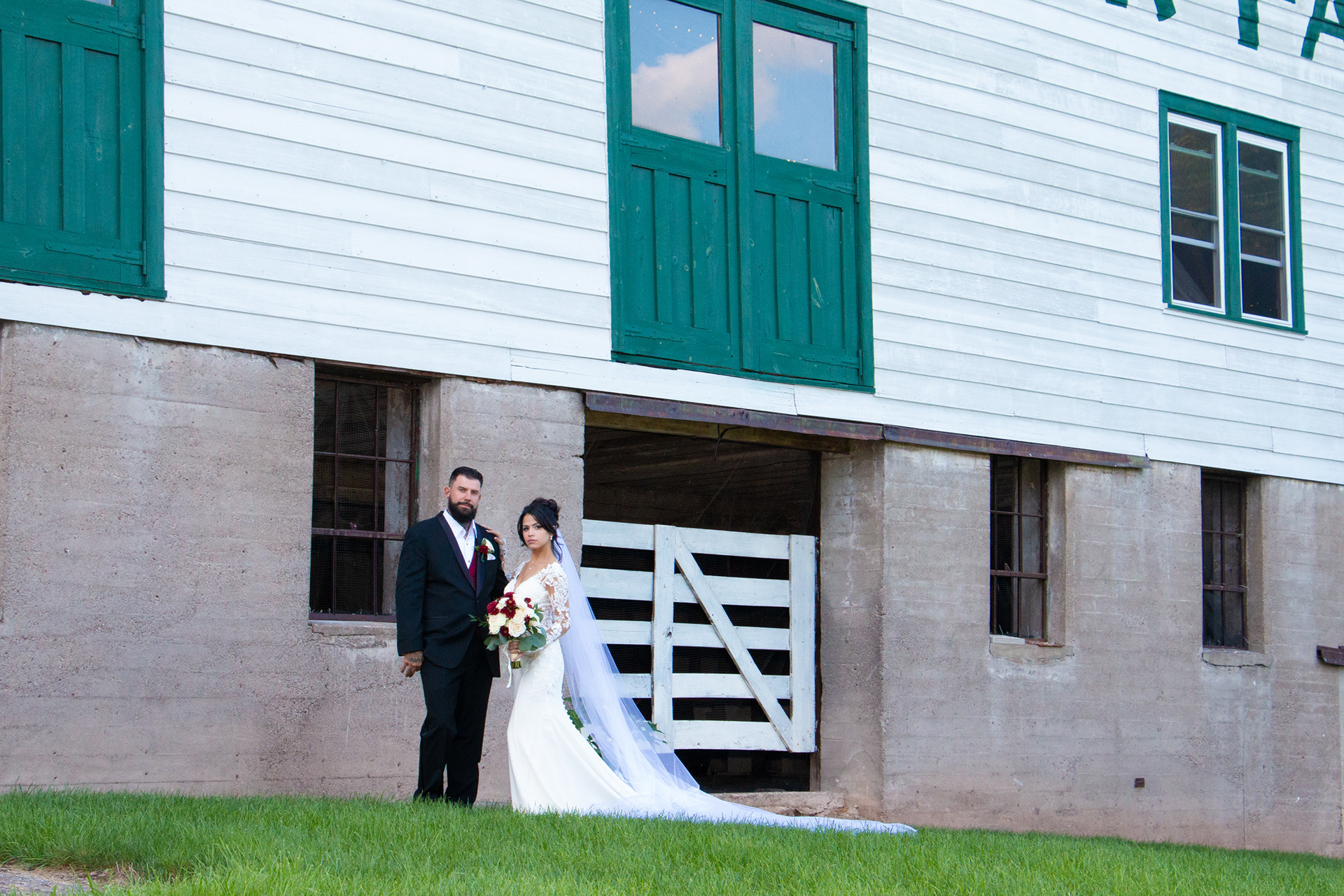 Beautiful couple at The Gallagher, Medina NY.
