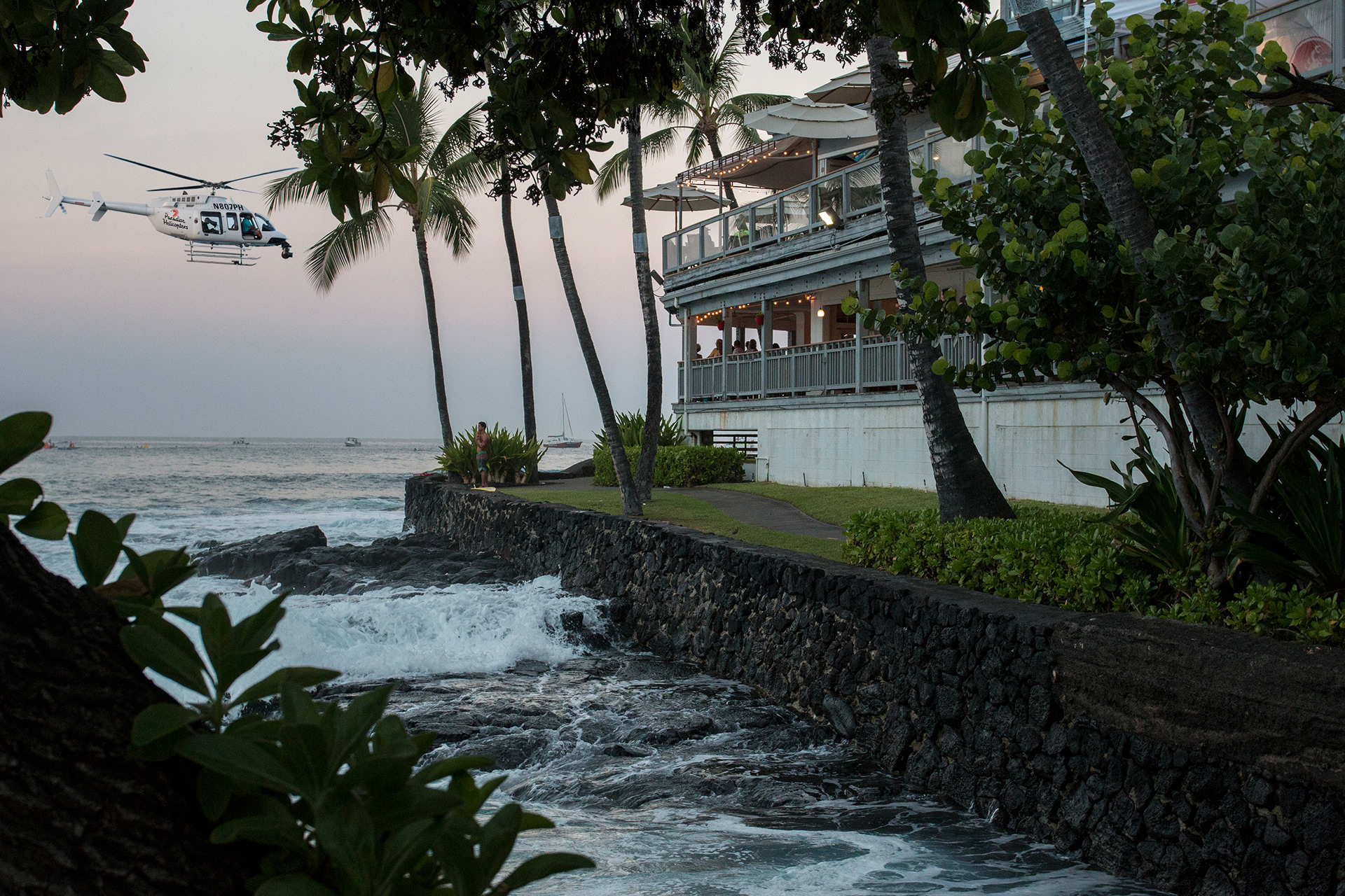 Full day coverage of Iron Man World Championships in Kona, HI for Daylight Mind.