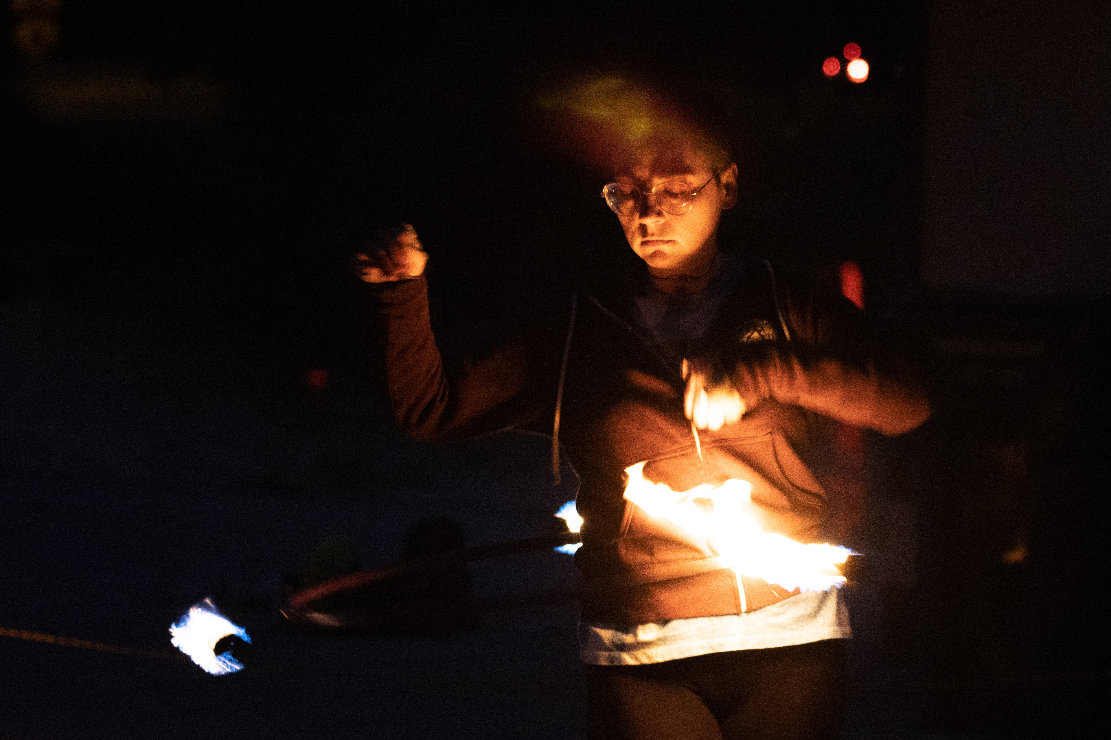 Flow Jam in Delaware Park, Buffalo NY.