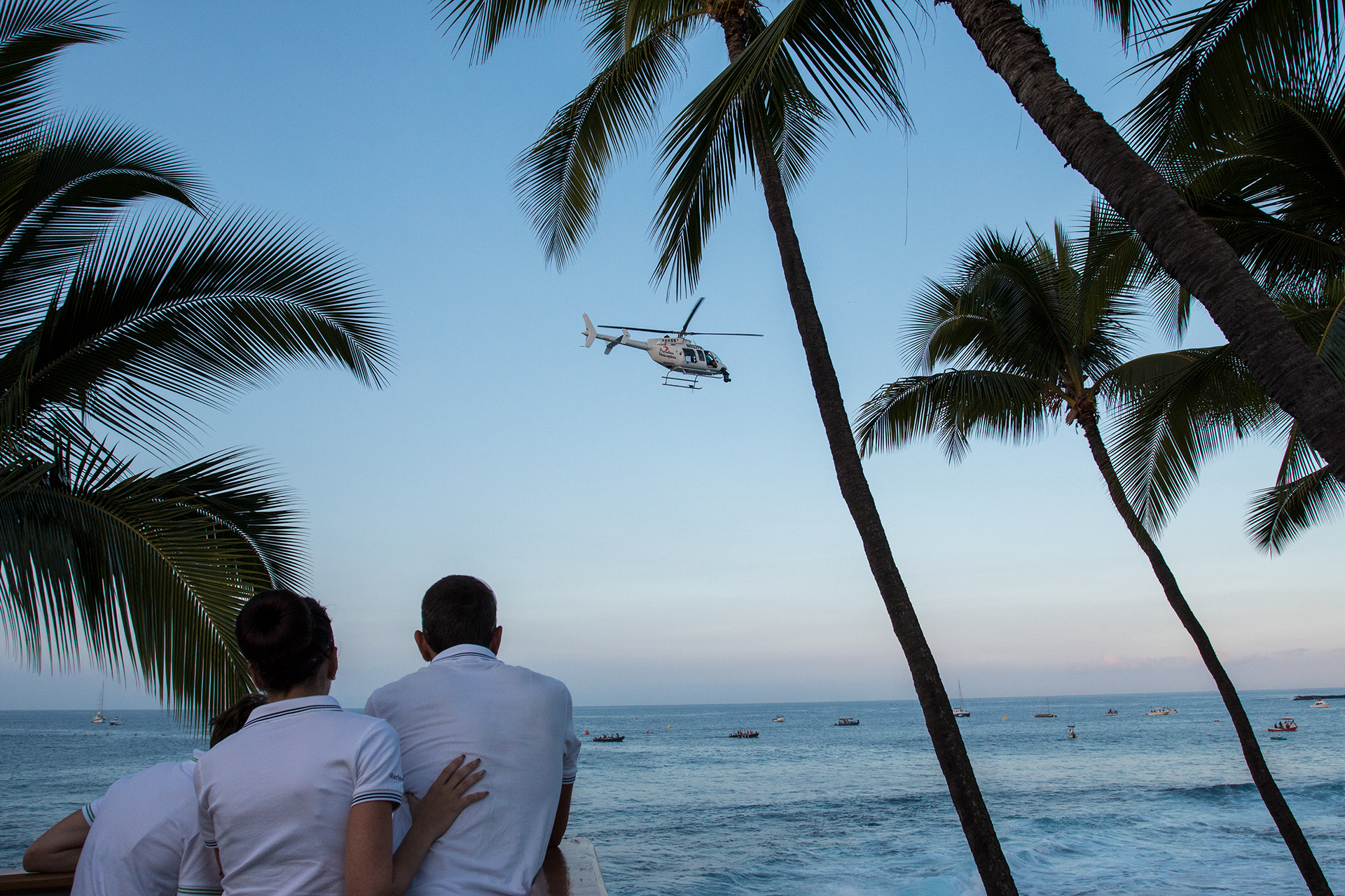 Full day coverage of Iron Man World Championships in Kona, HI for Daylight Mind.