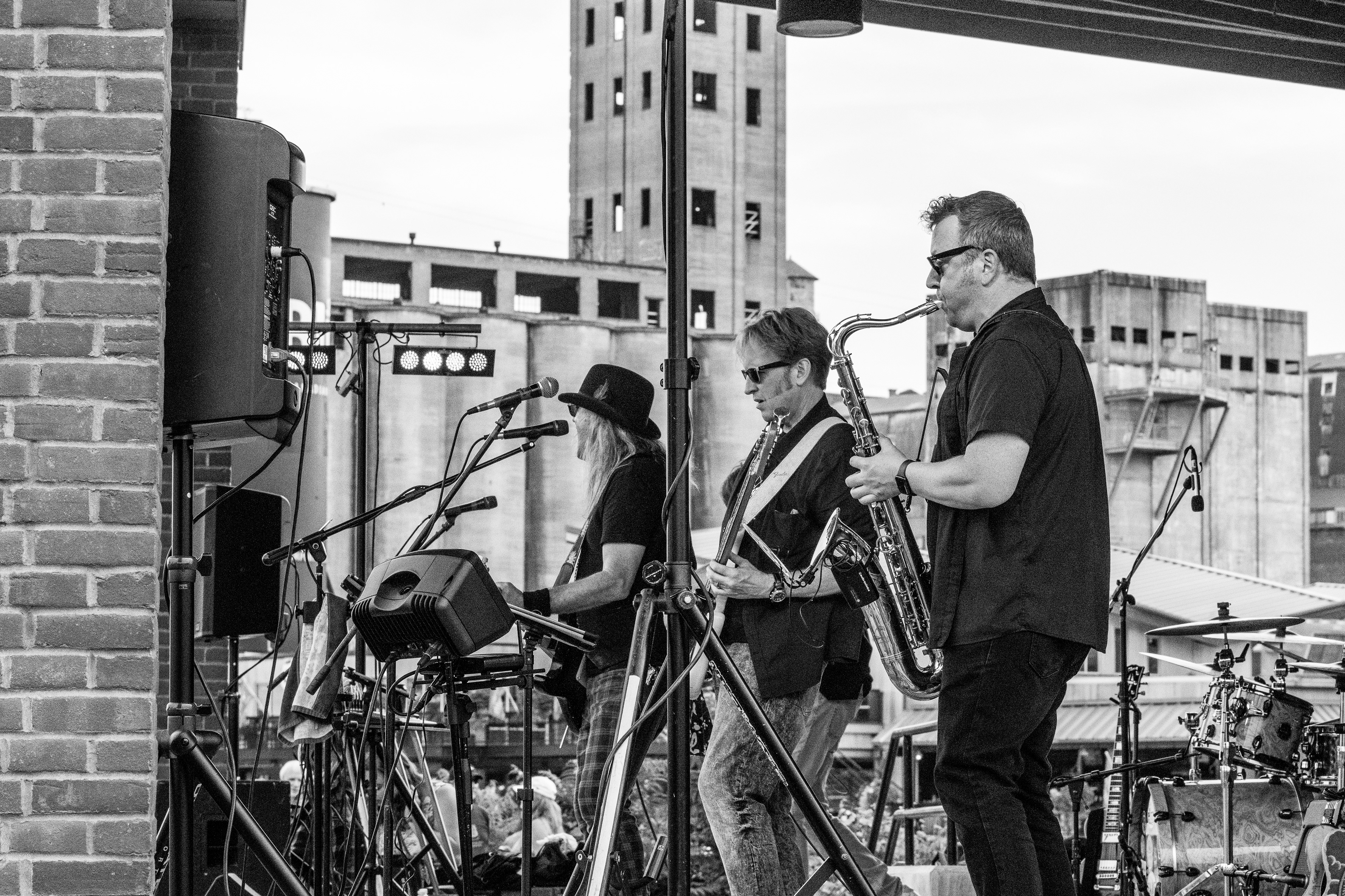 Stoneflower outdoor concert at Riverfest Park, Buffalo NY.