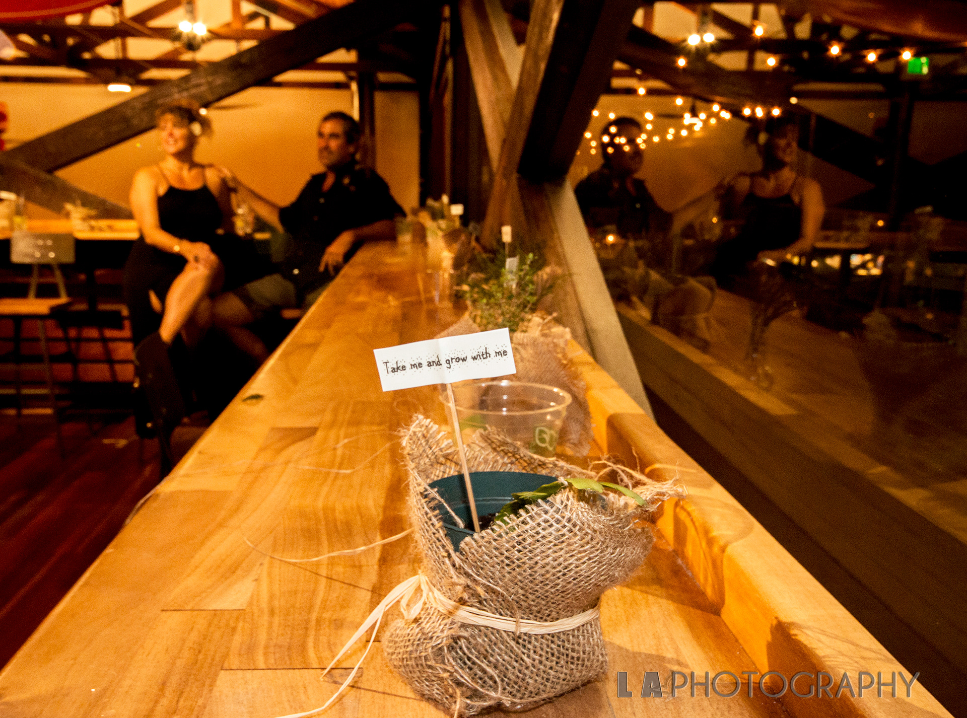 Wedding decor, venue shoot, Daylight Mind cafe, Hawaii.