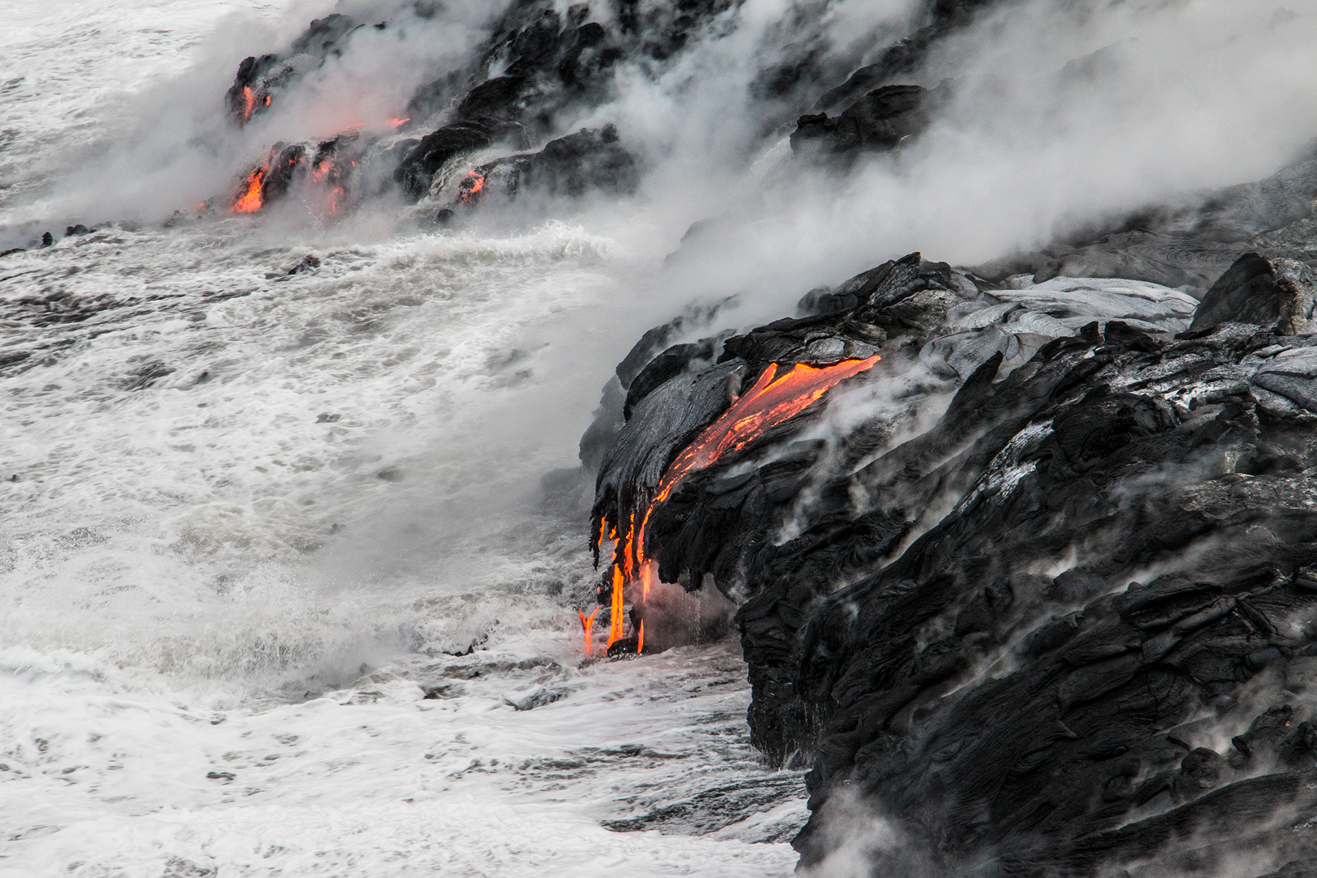 My bike ride to 61g lava flow, Kalapana HI.