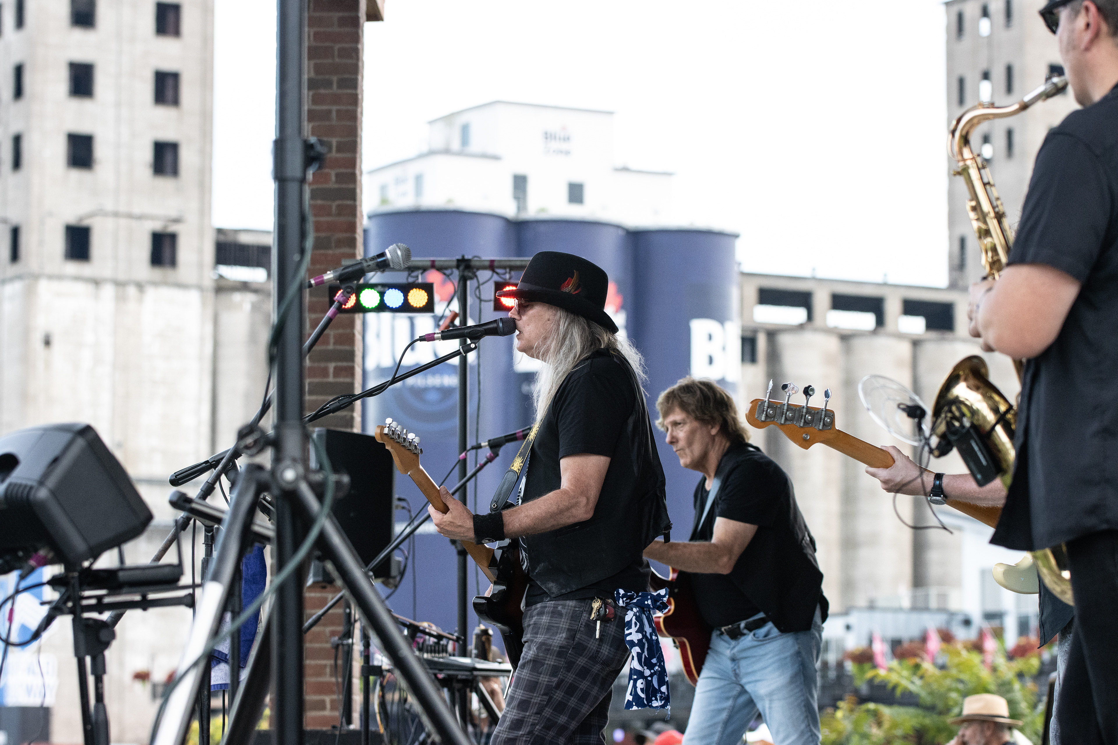 Stoneflower outdoor concert at Riverfest Park, Buffalo NY.