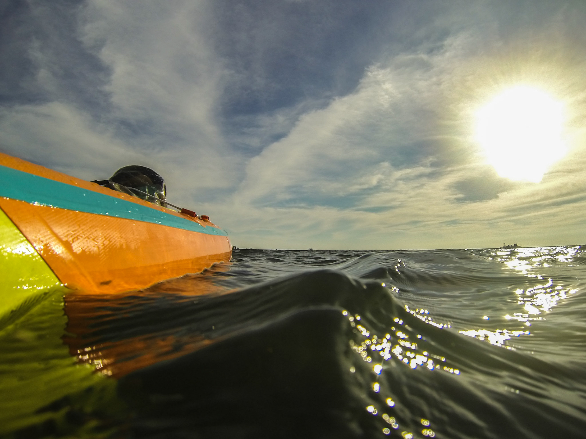 GoPro SUP photos off Gallagher Beach, Buffalo NY.