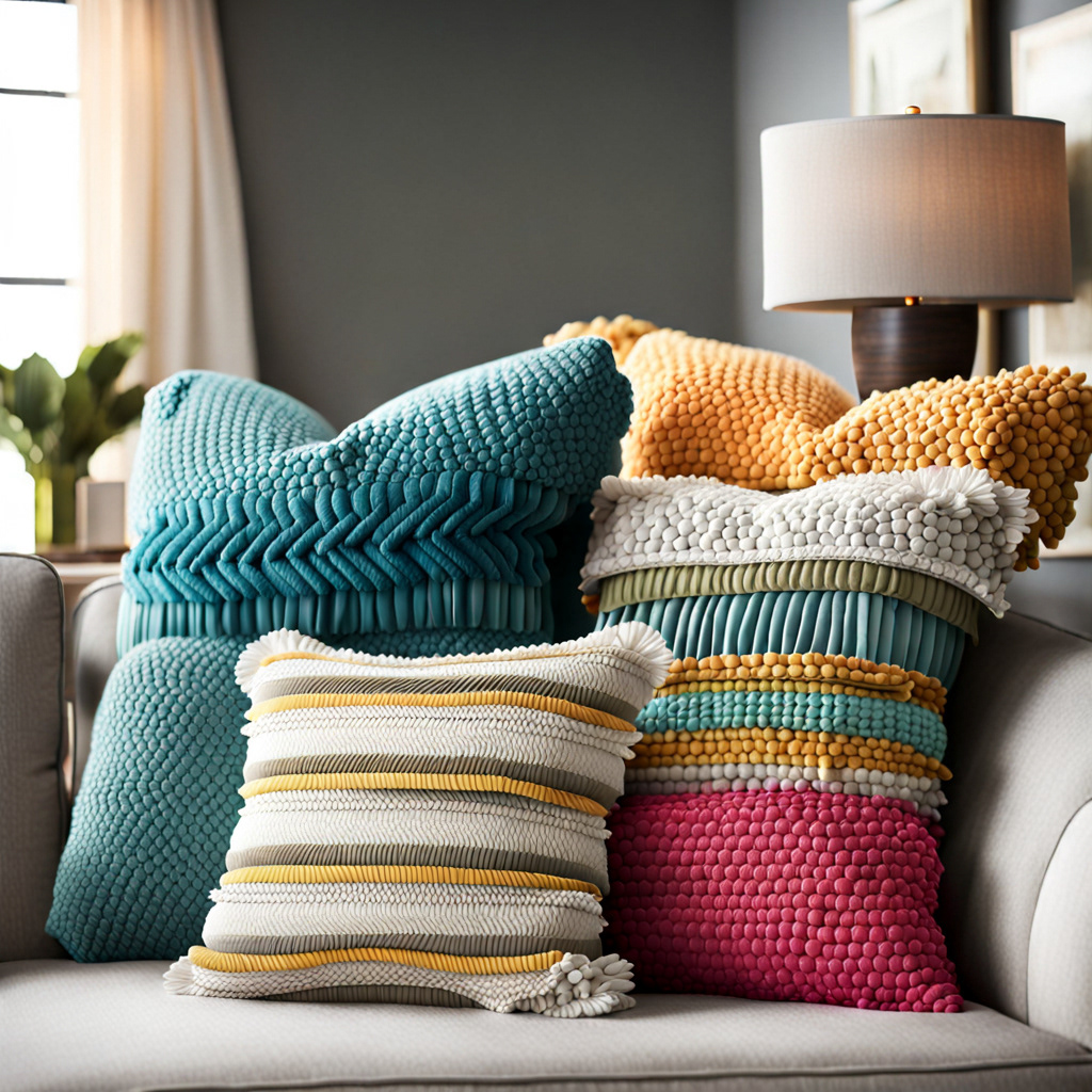 Decorative Throw Pillows and Blankets
