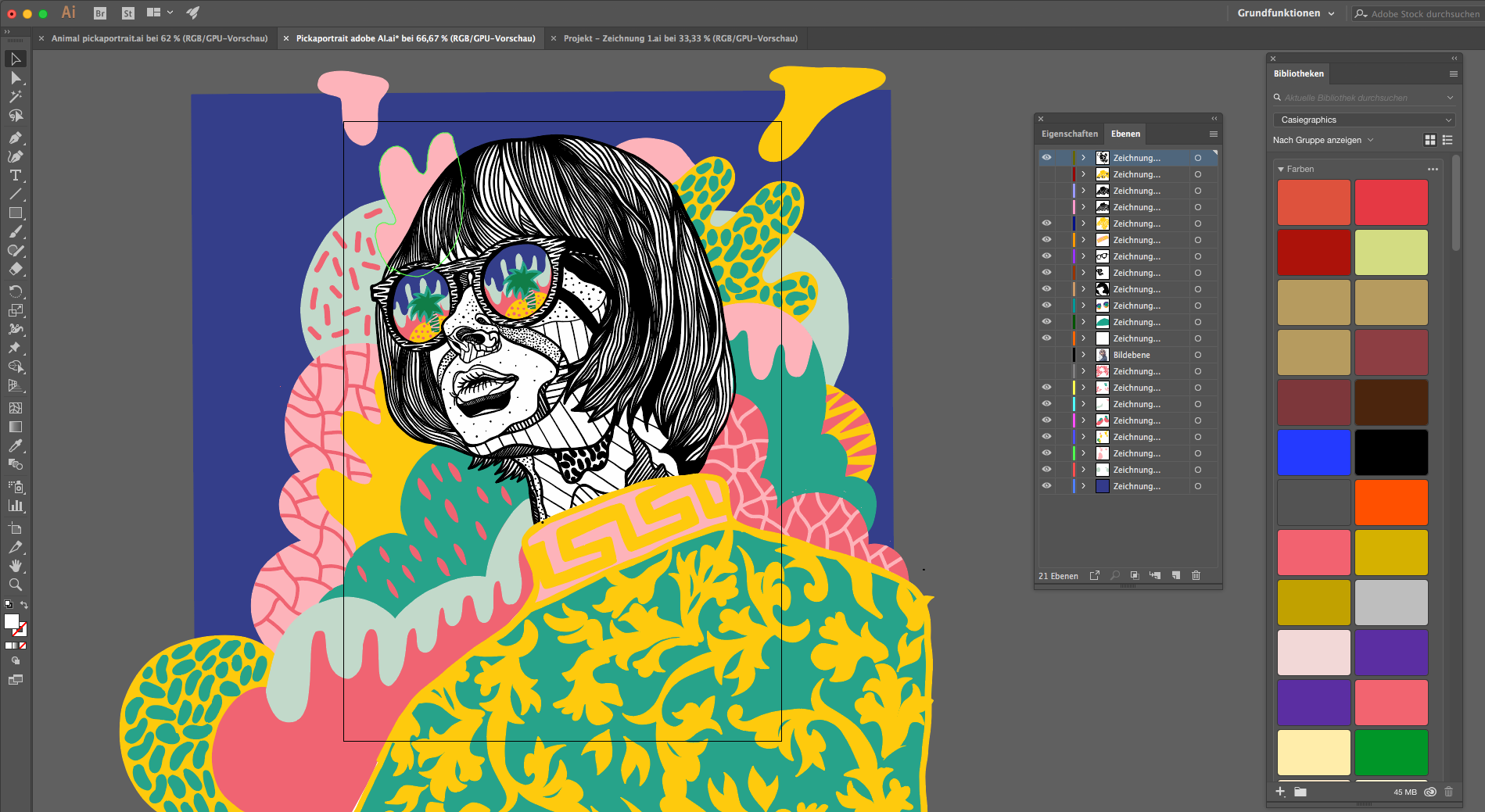 CASIEGRAPHICS - #PickaPortraitStyle