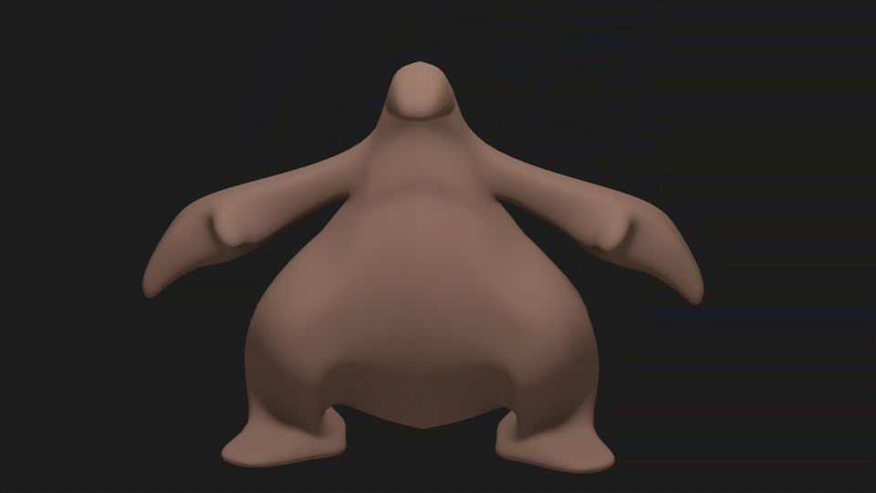 Digital Brakko maquette, used as reference for complex camera angles in action sequences.