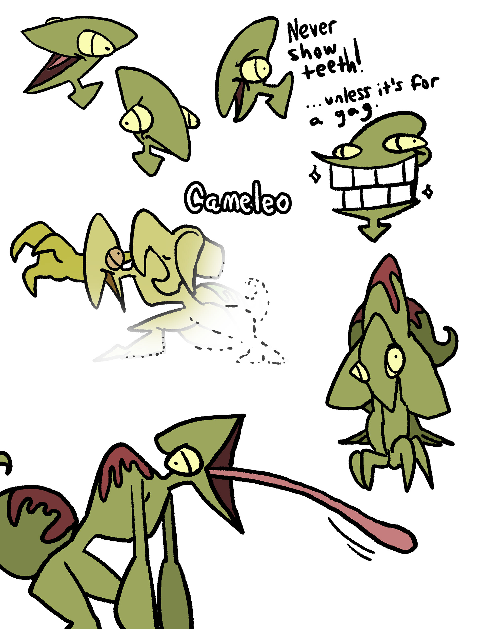 Cameleo, the Kaiju Khameleon. He's the gang's Godzooky.
