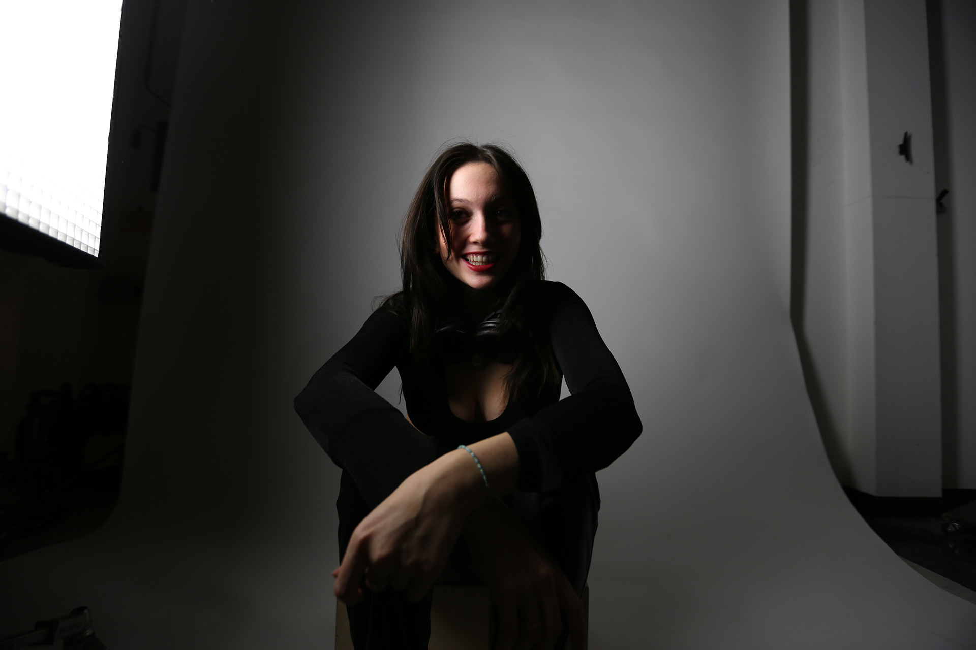 Portrait of Sadie Miller in the Newhouse Studio