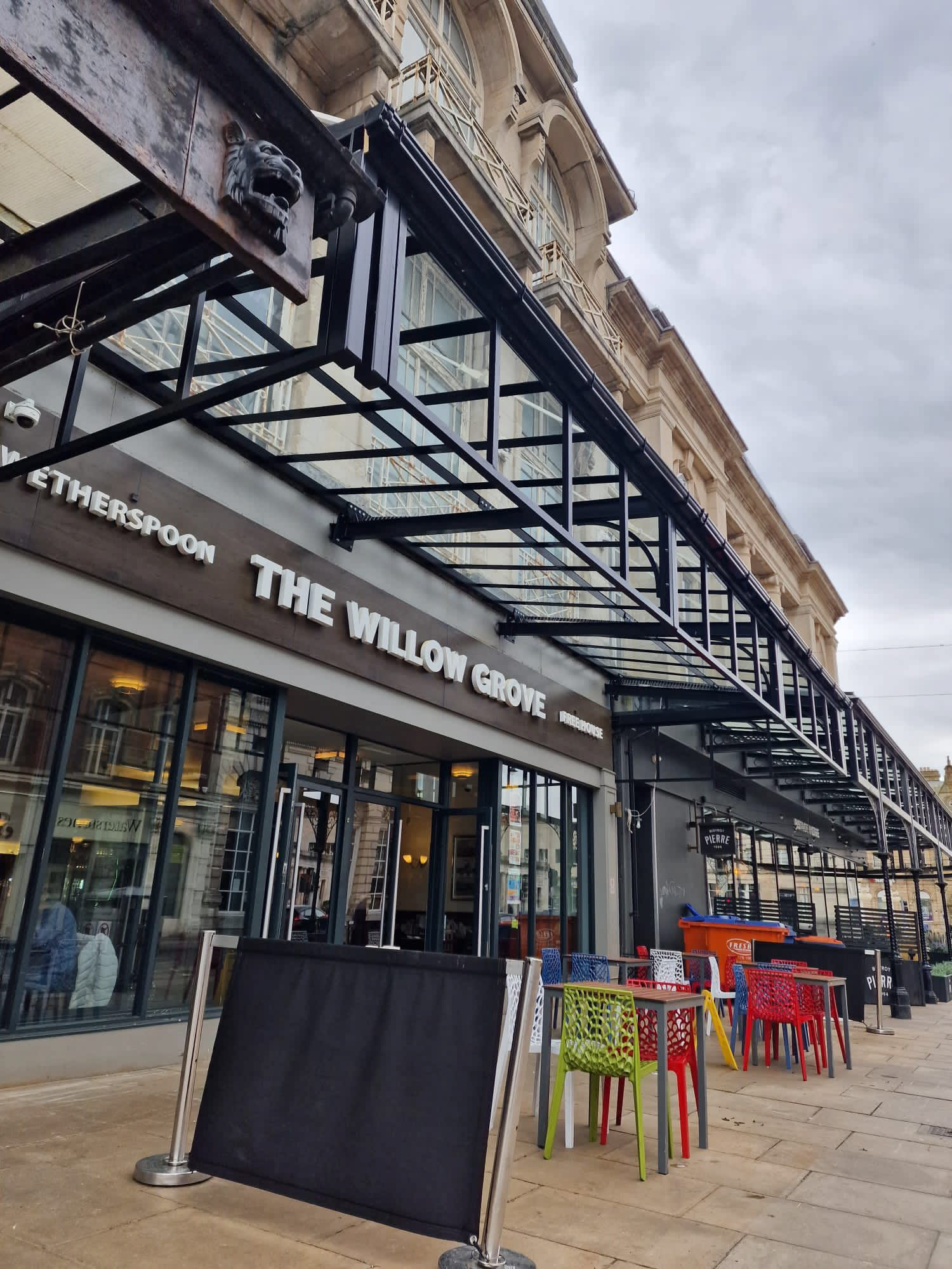 Willow Grove, New Glass Canopy, Southport.
