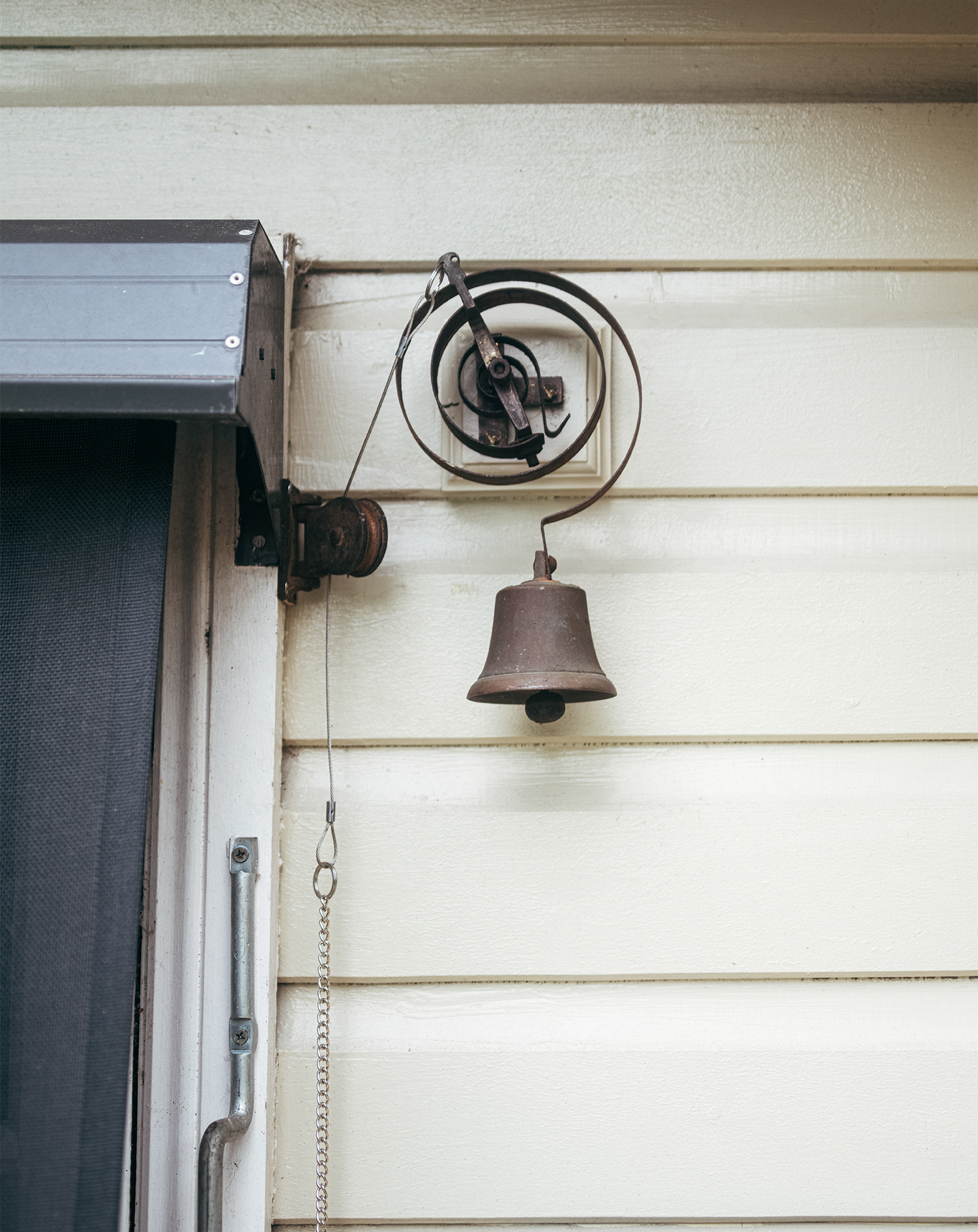 The old rear entrance bell finally working
