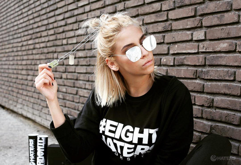 Image by 8haters: Model with Merchandising by 8haters