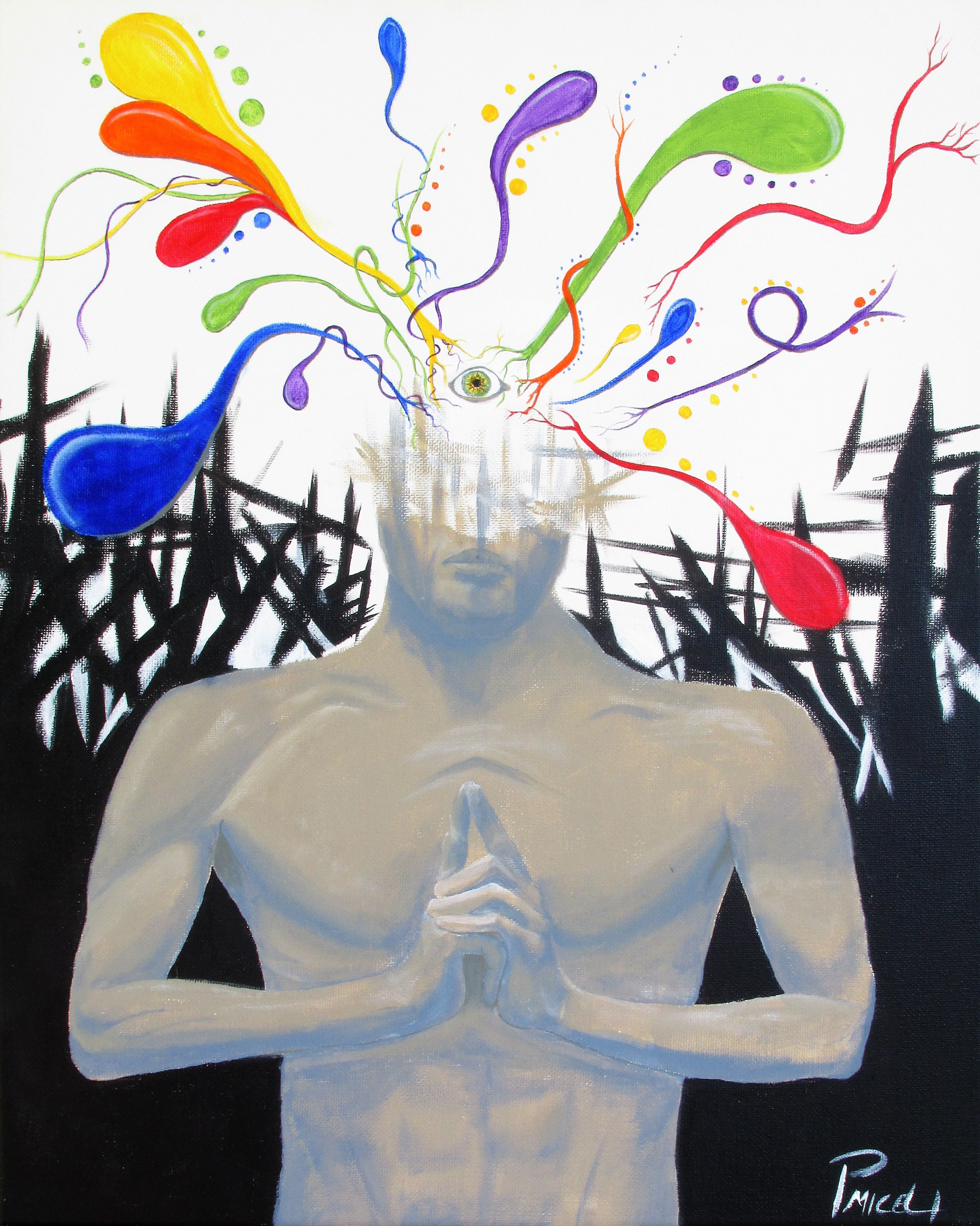 Eye am Enlightened (16x20)